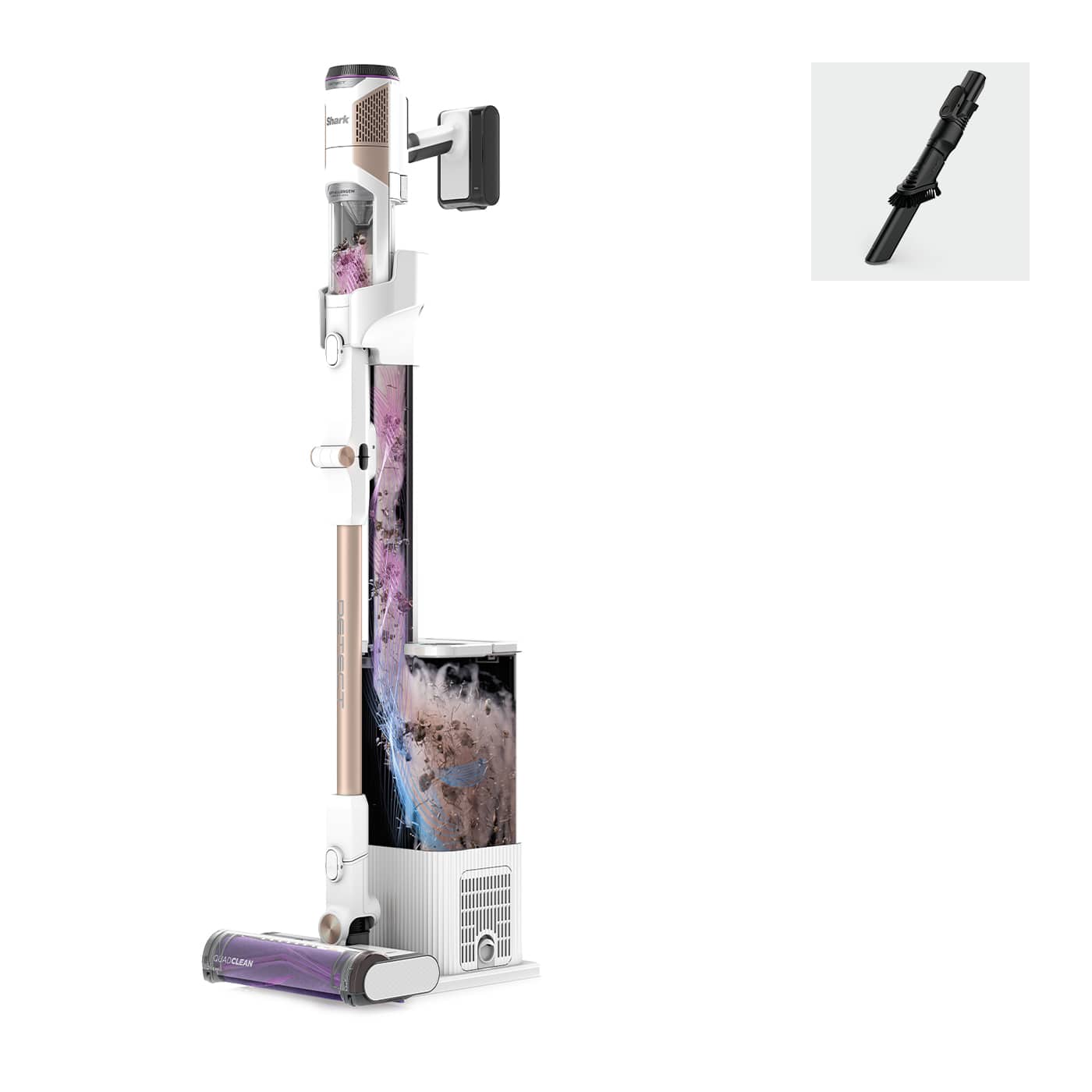 3 Filtri Lavabili E Riutilizzabili Per Aspirapolvere Portatile Senza Fili Shark WV200EU / WV251EU - Ricambio Post-Motore, Cattura Polvere E Peli, Sostituzione Facile