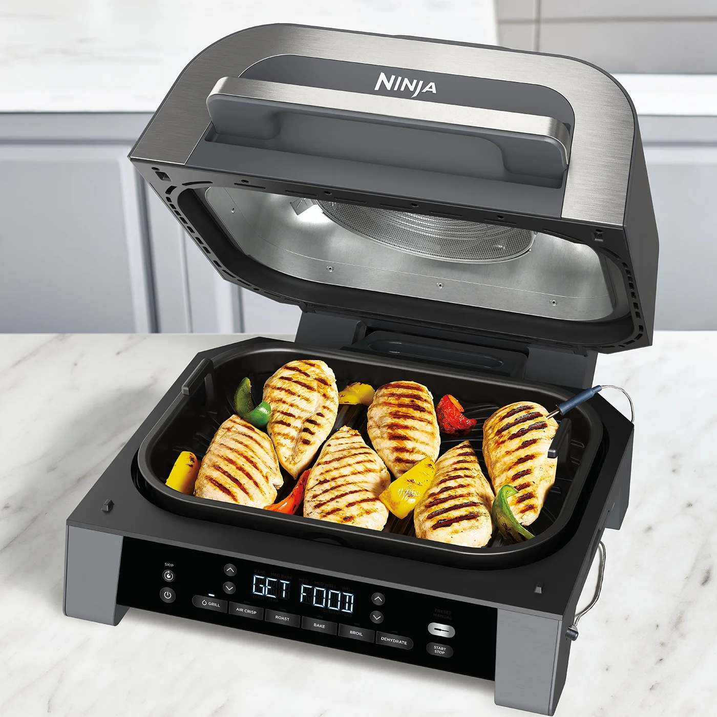 De hete grill met Cyclonic Air-technologie