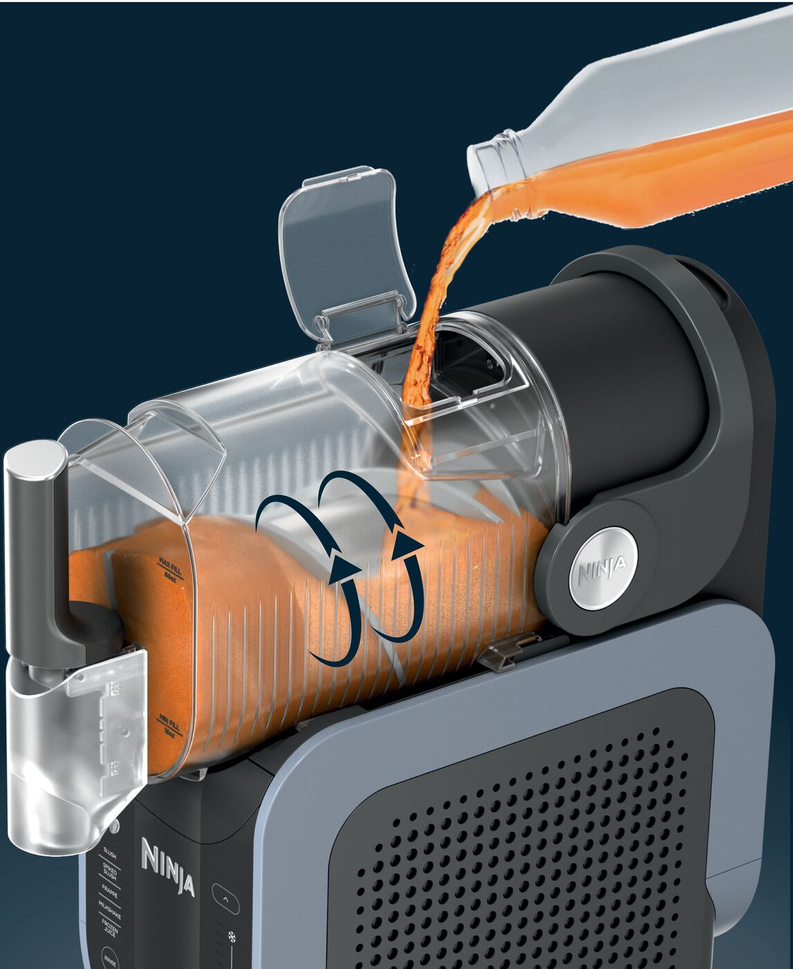 La technologie Rapid Chill conserve toute la fraîcheur