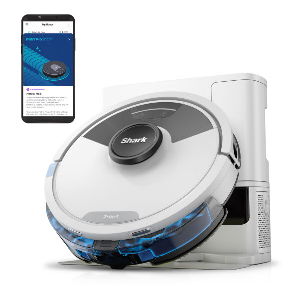 Shark Matrix Plus 2-in-1 Wischen & Saugen mit automatischem Entleerungssystem RV2620WAEUWH Produktbild