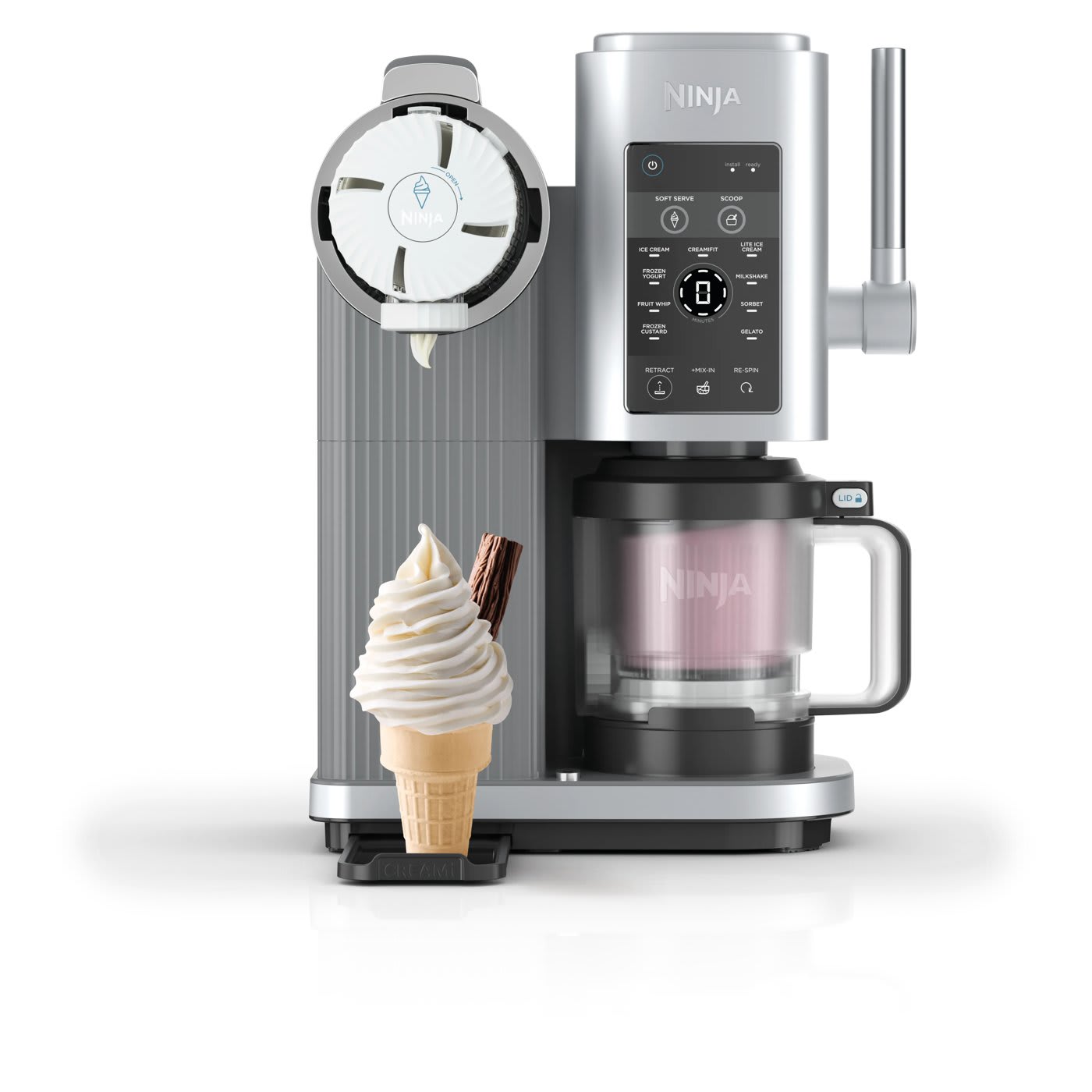 Ninja Swirl by CREAMi 13-in-1 Softeis & Eismaschine NC701EU Produktbild