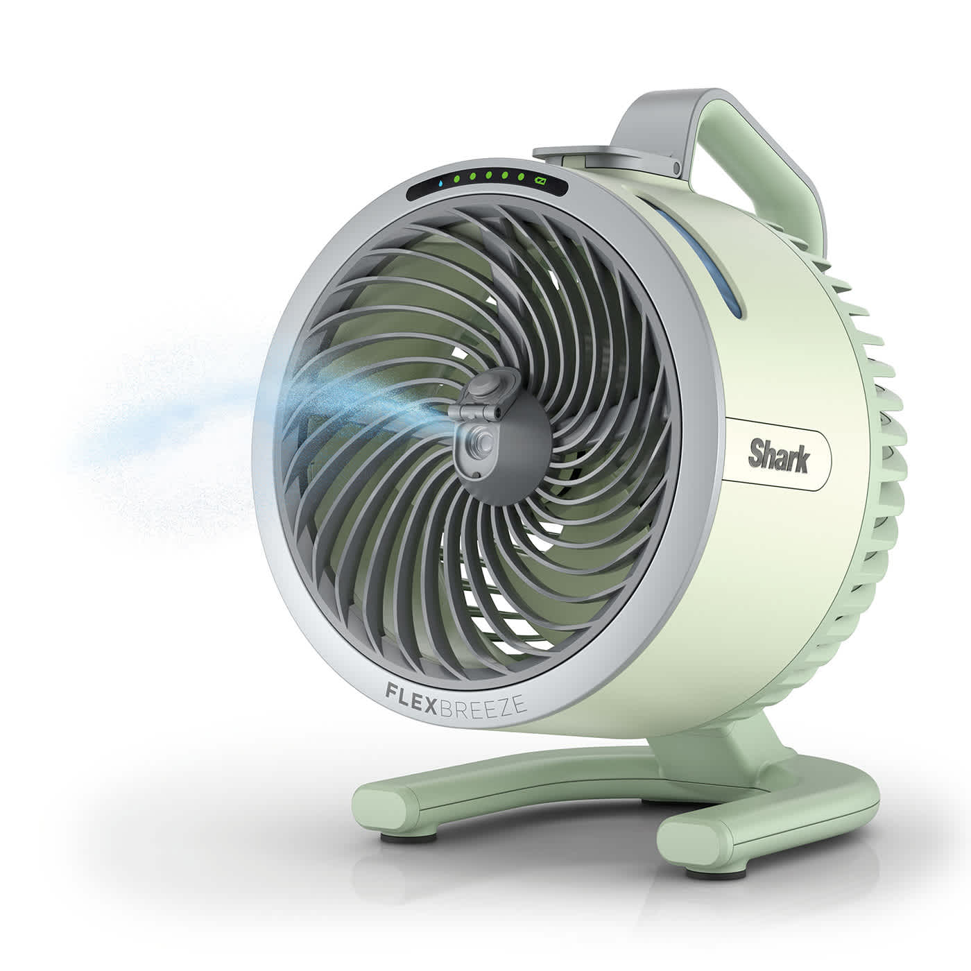 Ventilateur brumisateur Shark FlexBreeze HydroGo Vert FA050EUGN photo du produit
