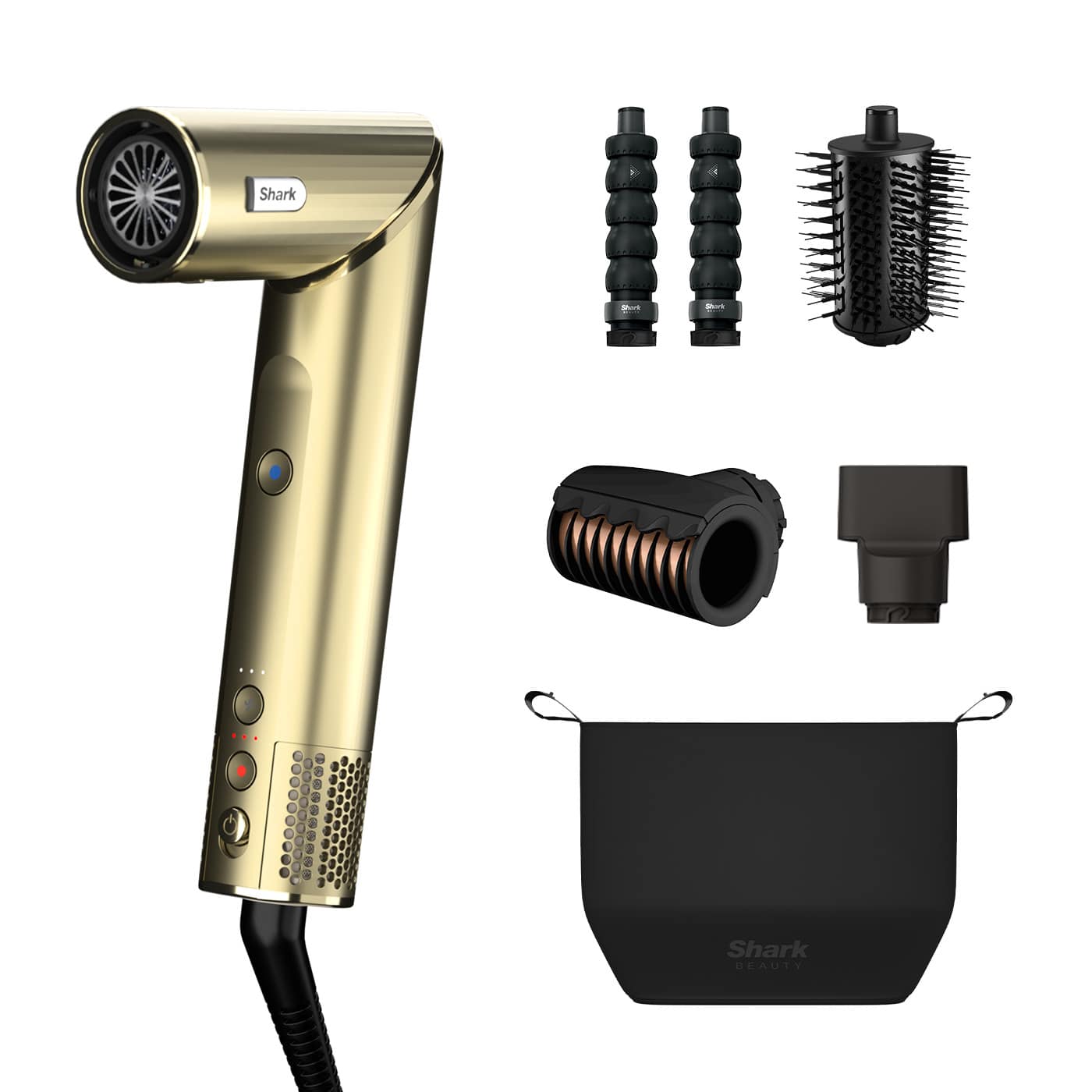Styler & Sèche-Cheveux 4-en-1 Shark FlexStyle Édition limitée F1 HD434F1GDEU photo du produit