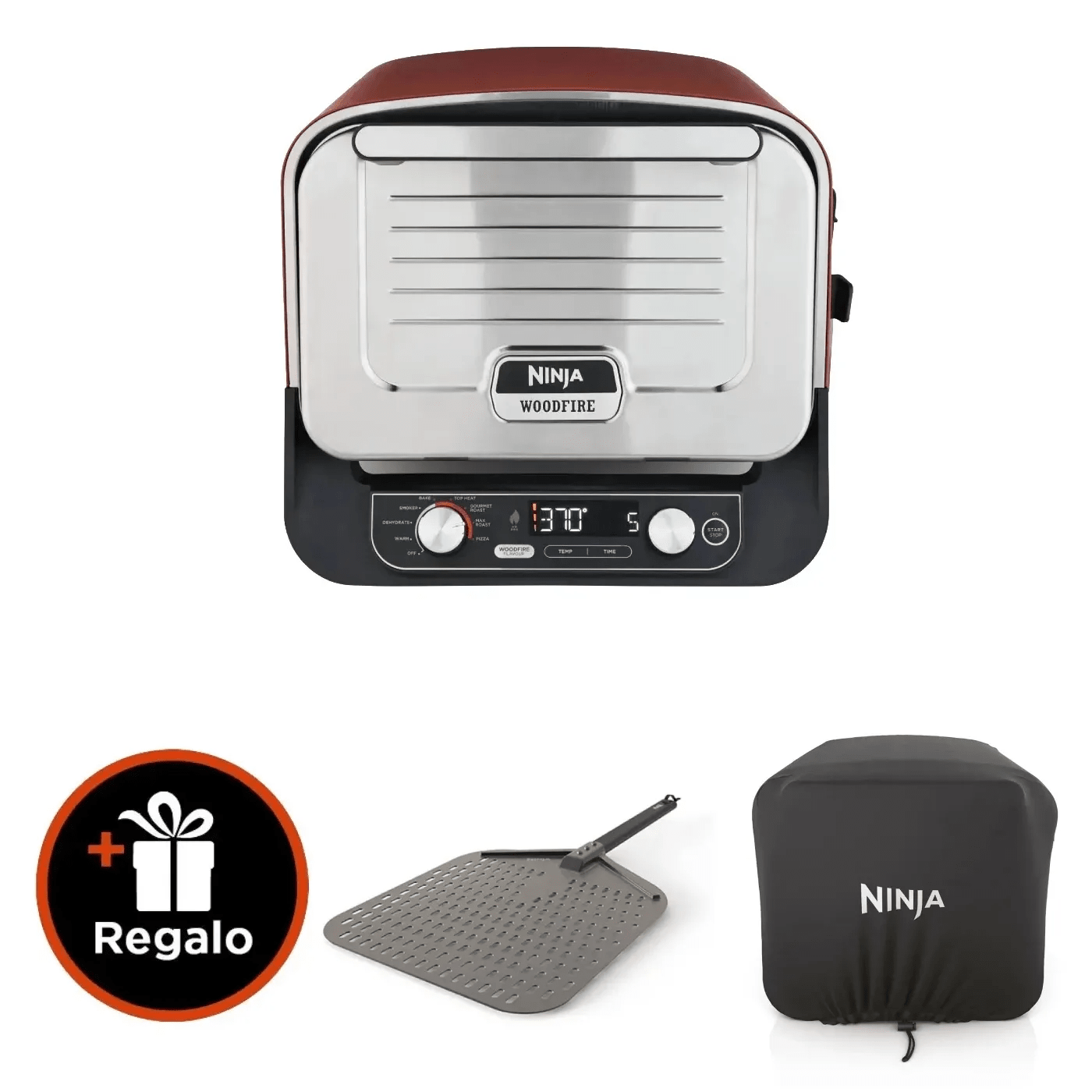 Forno elettrico da esterno e Affumicatore Ninja Woodfire OO101EU product photo