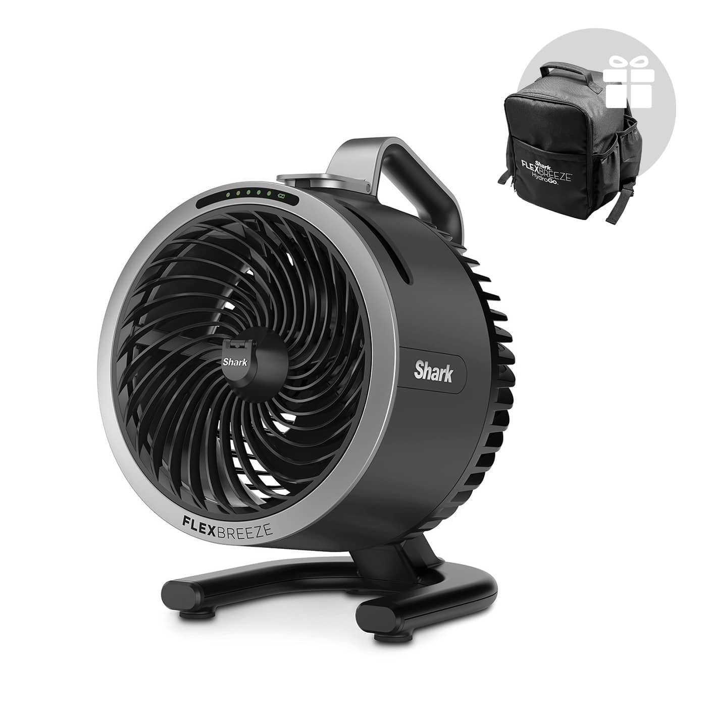 Ventilatore portatile con nebulizzatore Shark FlexBreeze HydroGo FA050EU product photo