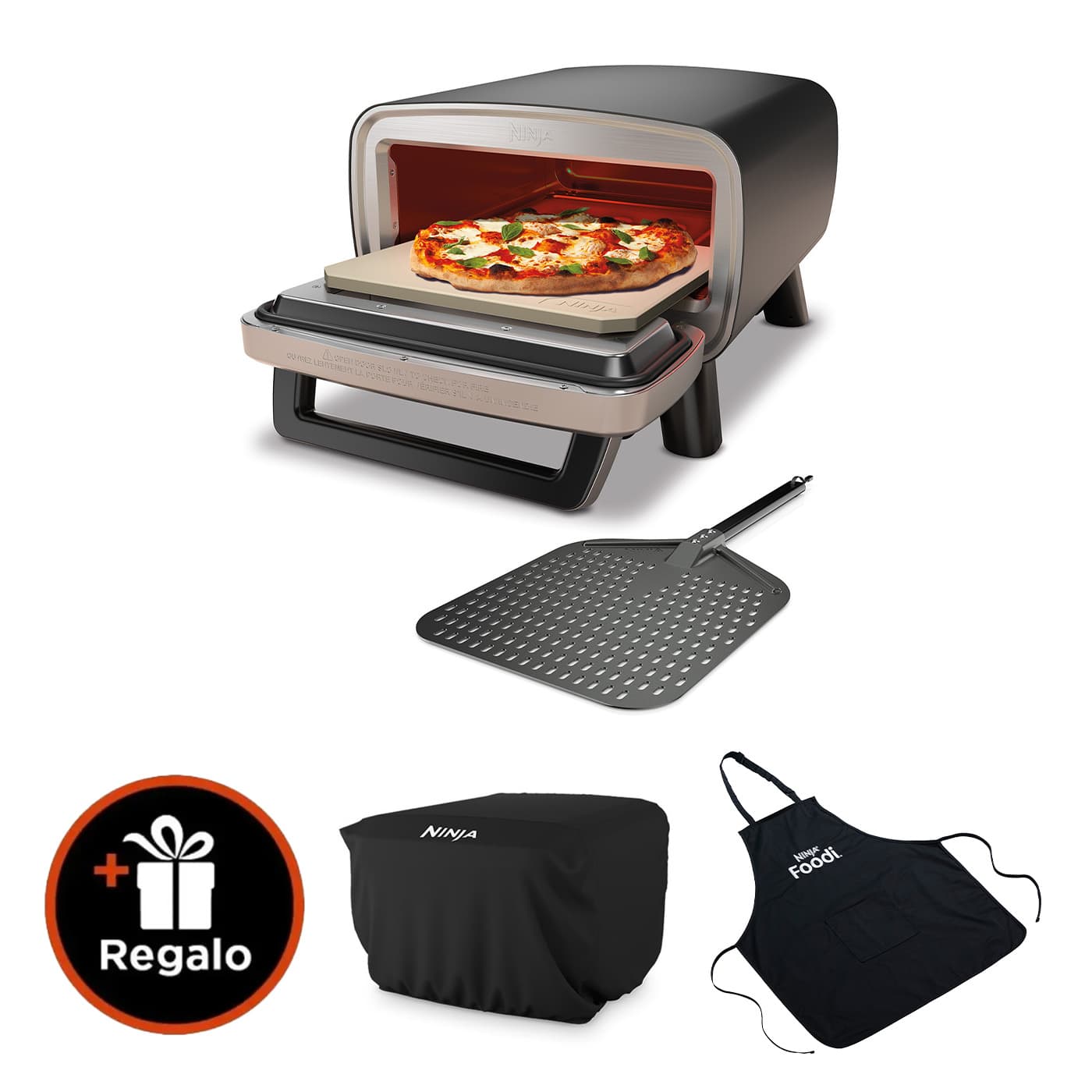 Forno elettrico per pizza e friggitrice ad aria da esterno Ninja Artisan MO201EU product photo