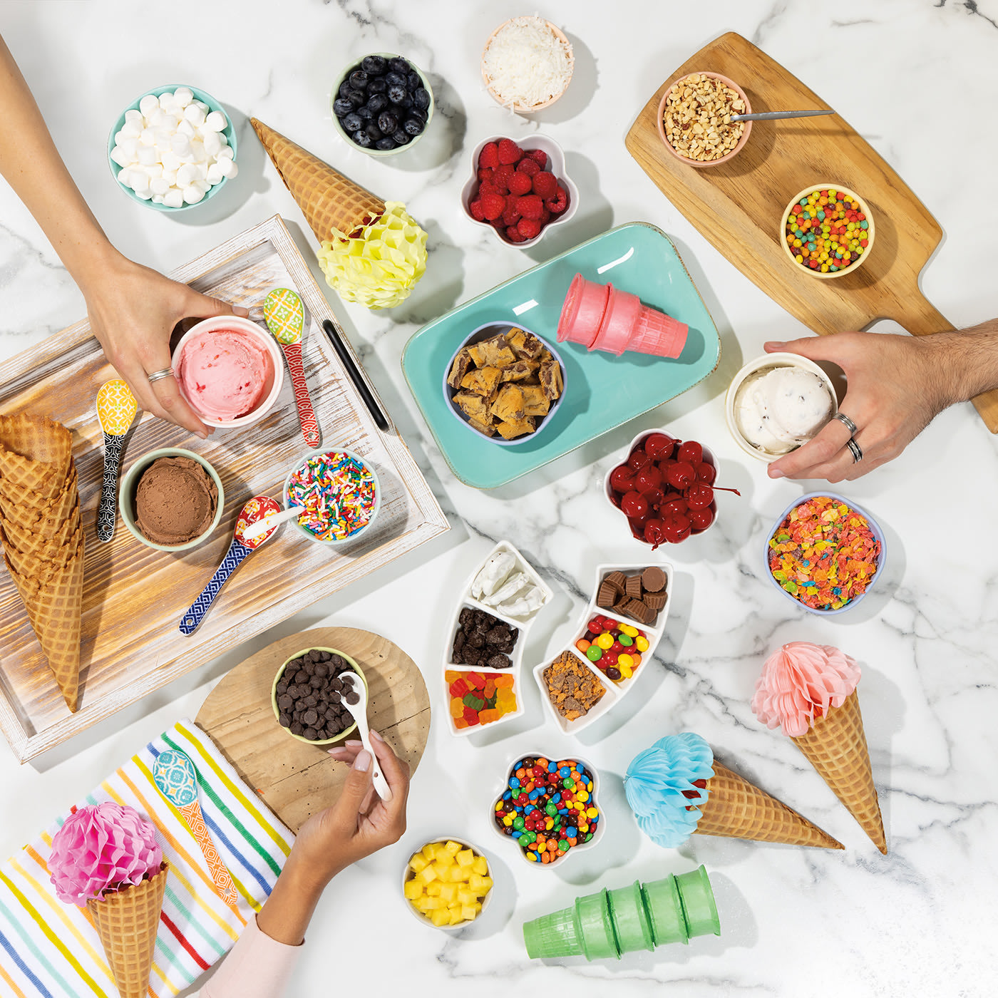 Des glaces et des milkshakes à votre image