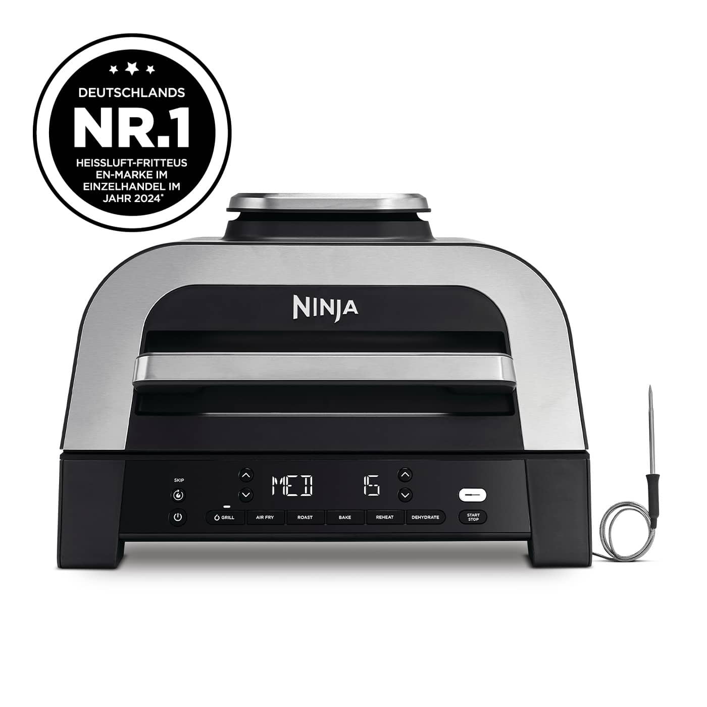 Ninja 6-in-1 MAX Grill und Heißluftfritteuse DG551EU Produktbild
