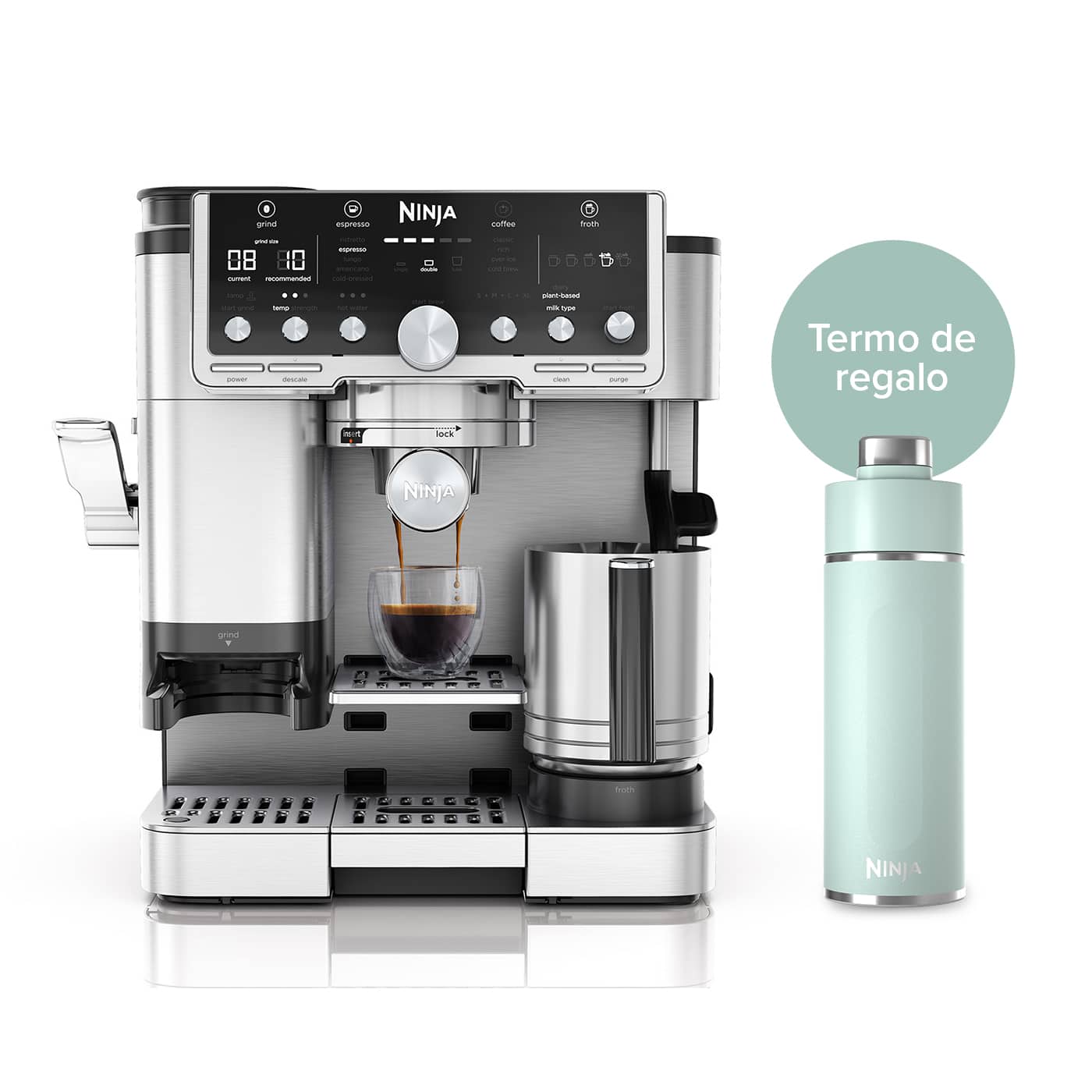 Cafetera Expresso 3 en 1 Ninja Luxe Café Pro ES701EU product photo