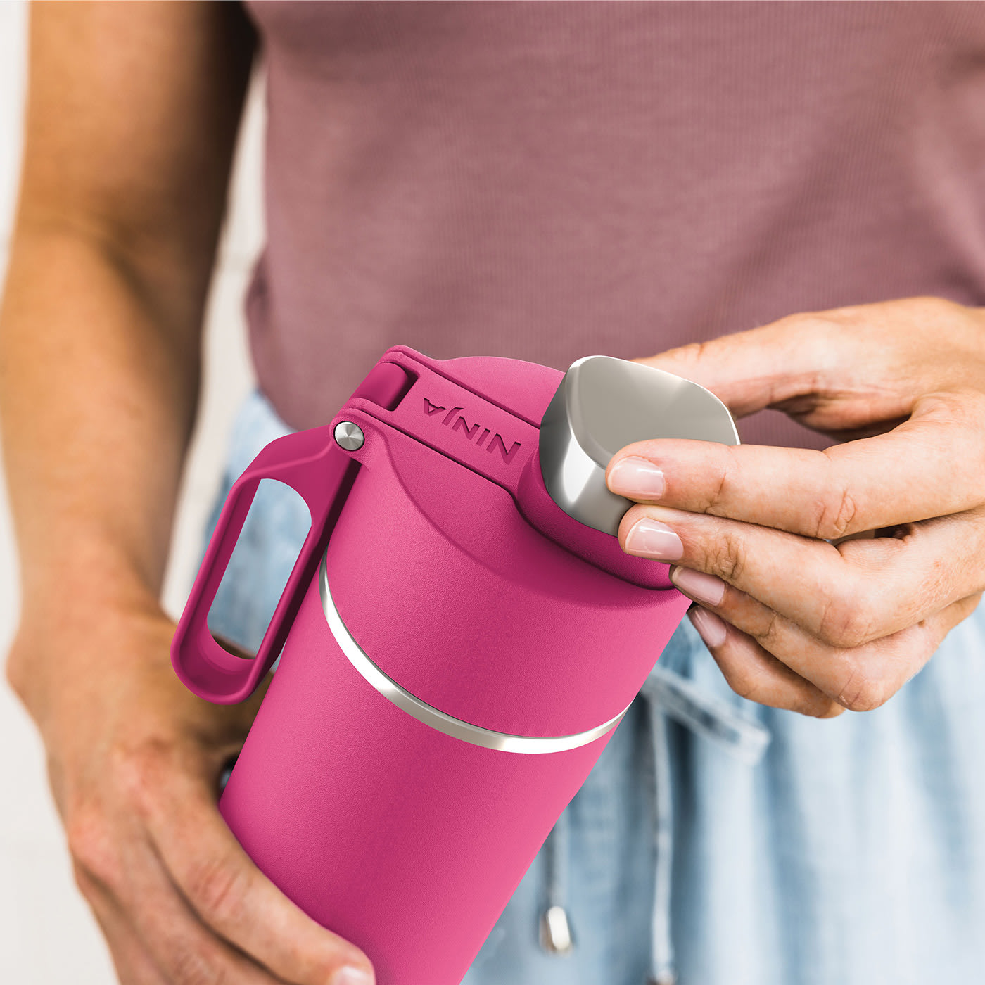 Leak-proof bottle lid