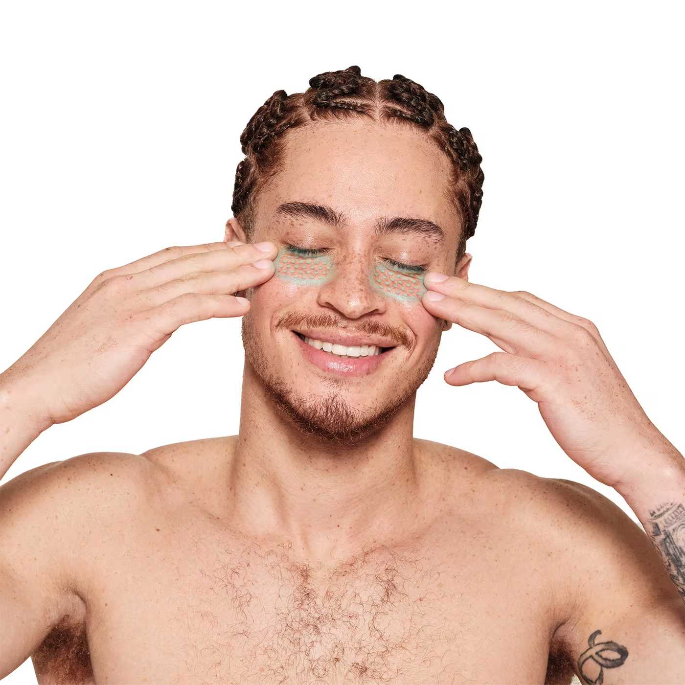 Met de Under-Eye Revive (Revitalisatie van de huid onder de ogen)-modus