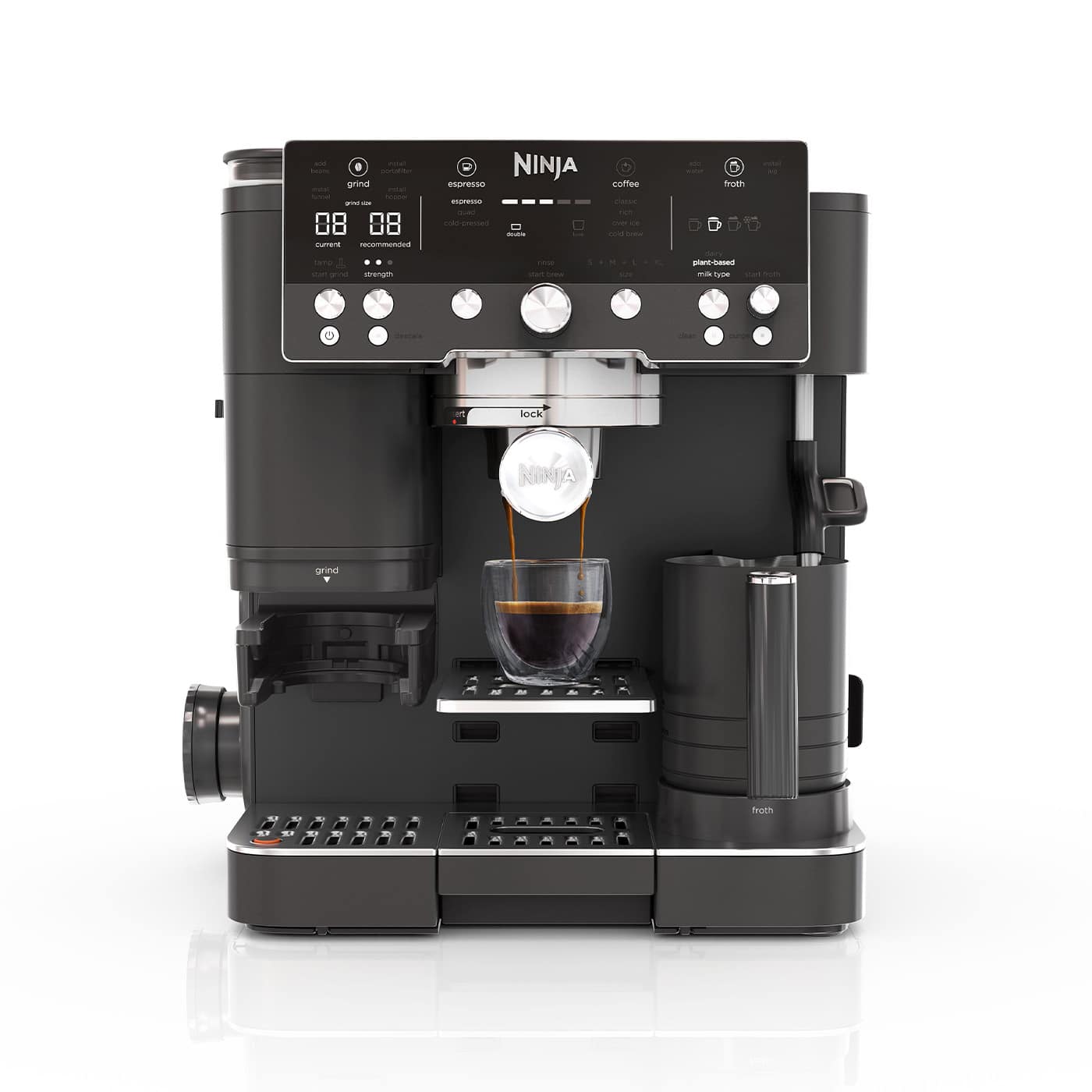 Ninja Luxe Café Premier Espresso Machine - Zwart - ES601EUBK productfoto