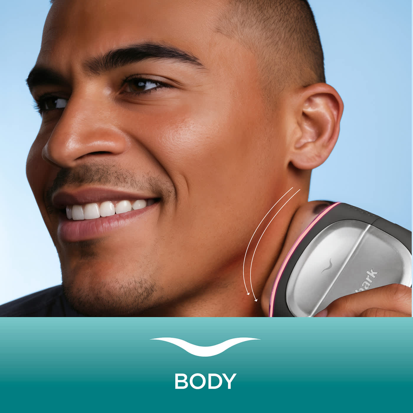 Side-by-side before and after of a woman with wavy blonde hair enhanced into more defined, bouncy curls using a diffuser attachment.