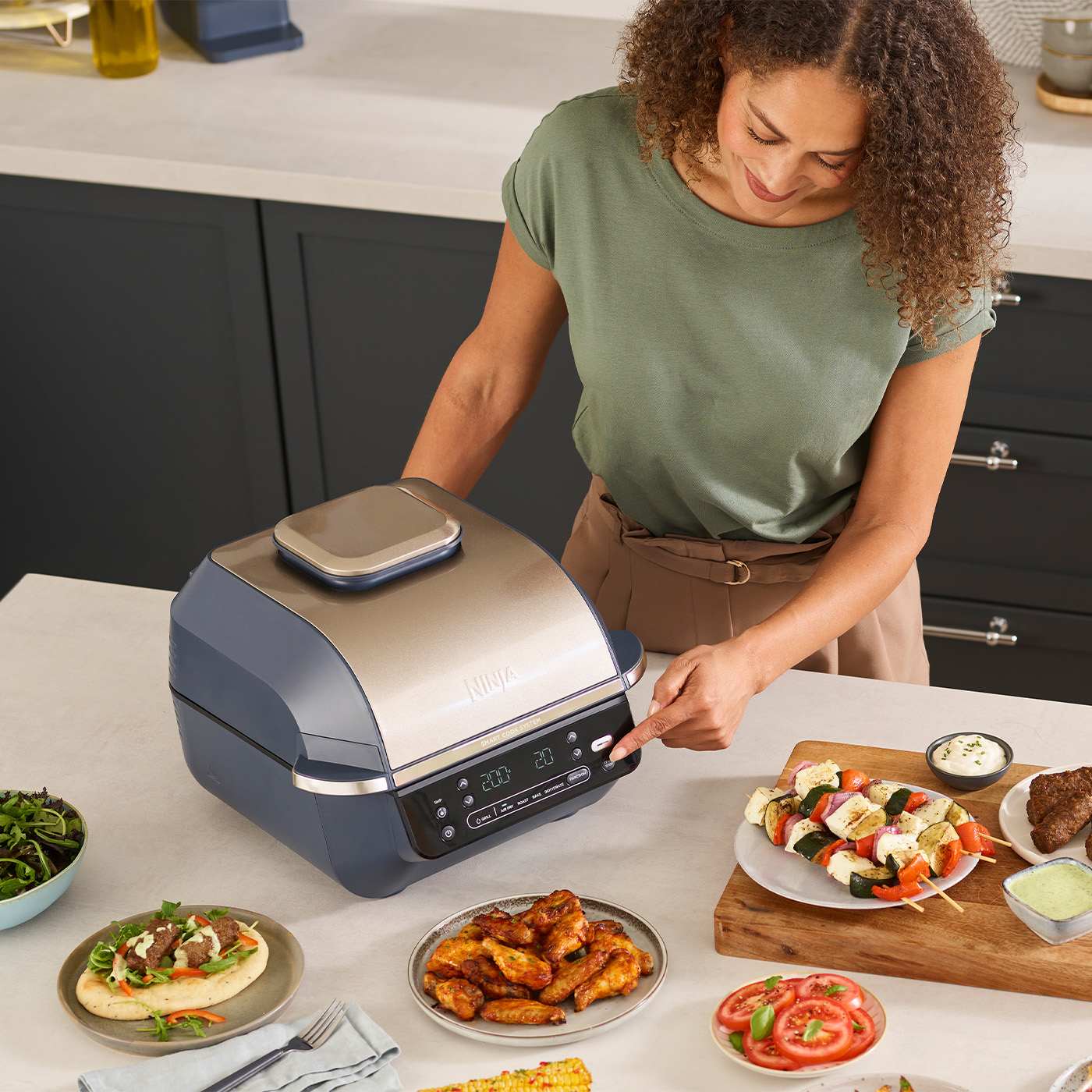 5 customisable cooking functions