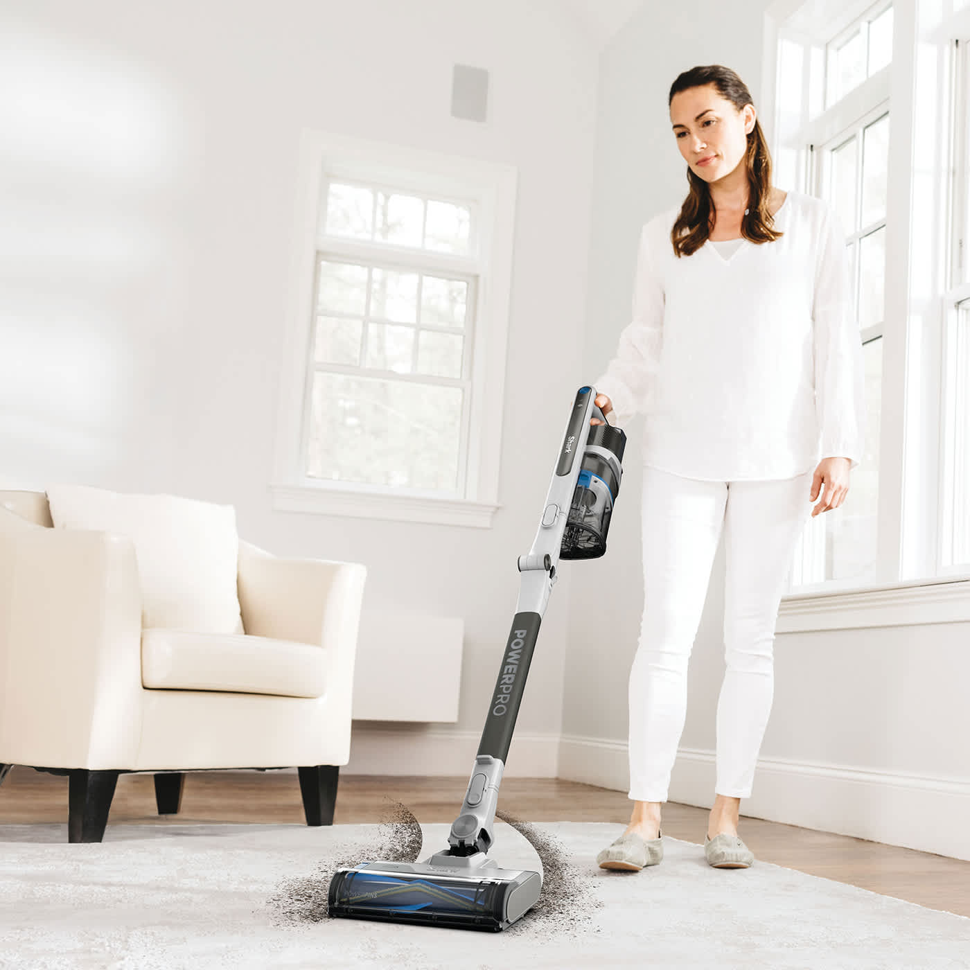 Shark PowerPro Pet Cordless Stick Vacuum  with Anti Hair Wrap & Floor Detect IZ380UKT from Shark