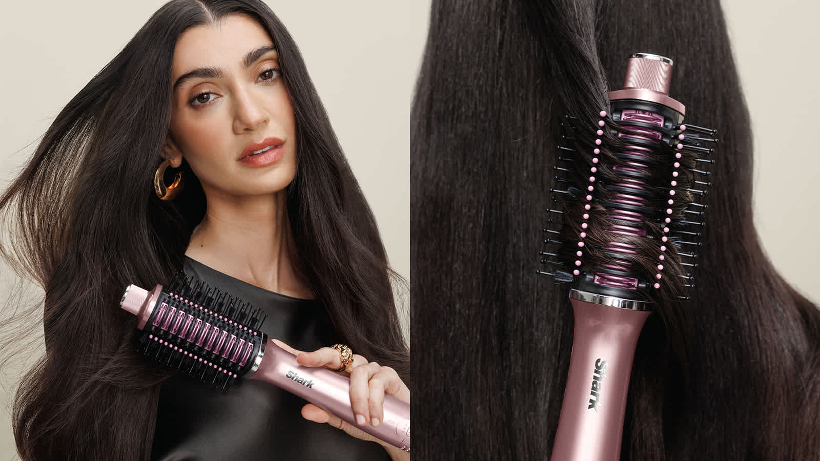 Shark HT302UKPK InUse Paige Results CloseUp Carousel 1600x900