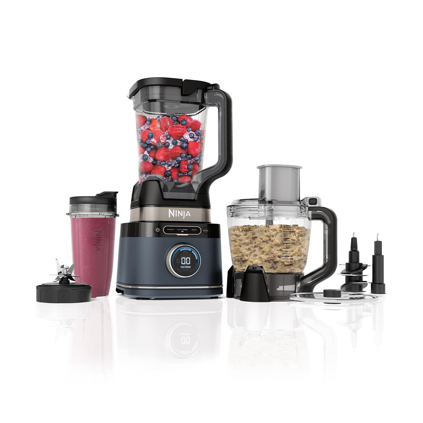 Blender intelligent et robot de cuisine Ninja Detect Cyber Space Bleu TB401EUCYD photo du produit
