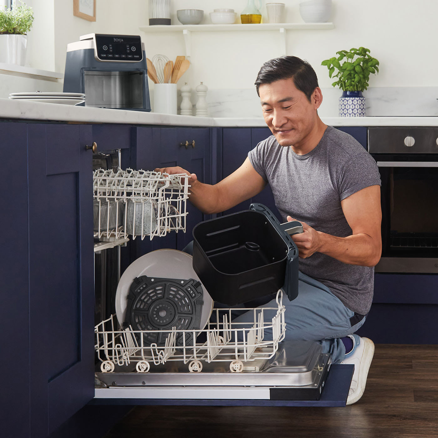 Verstelbare crispplaat