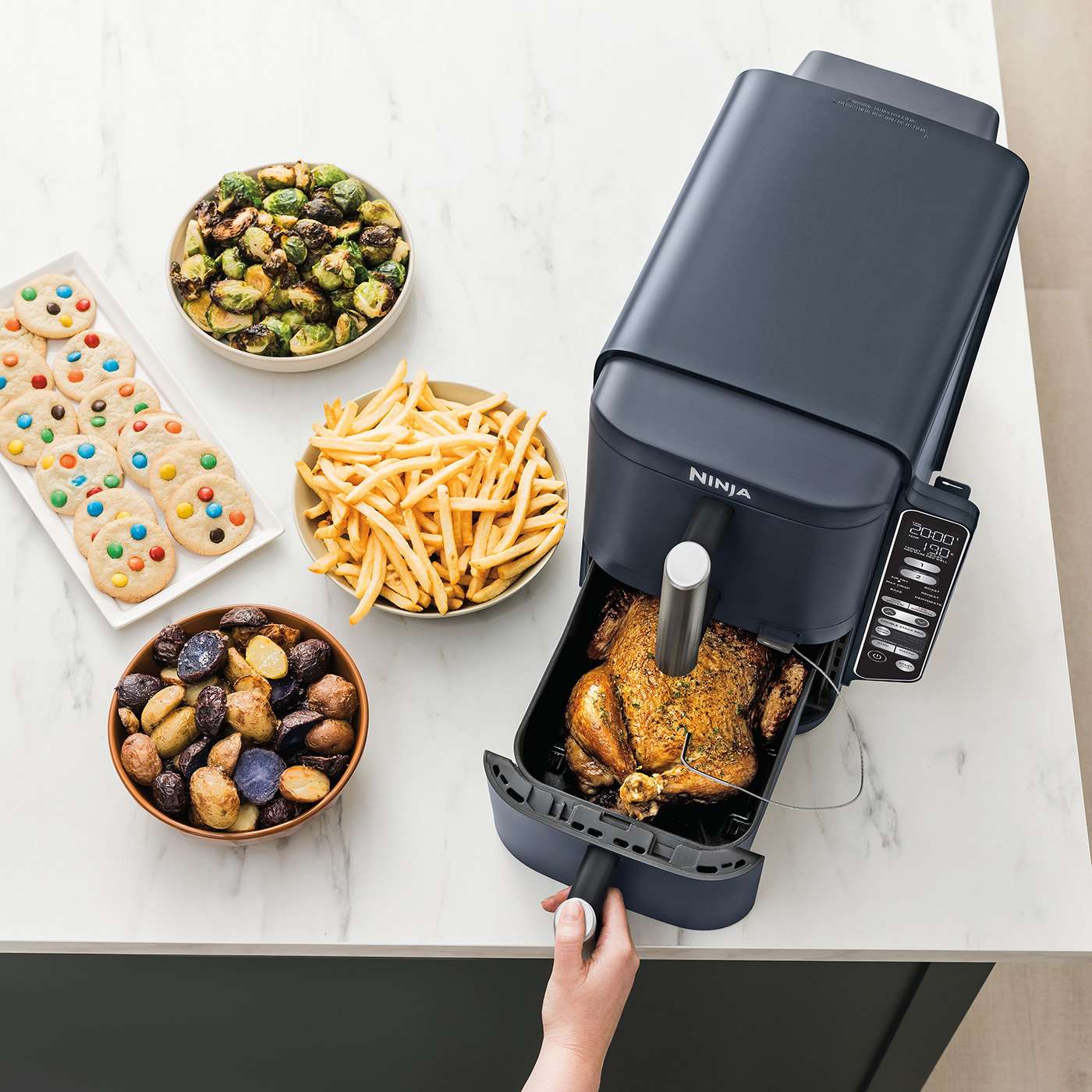 6 tilberedningsfunktioner