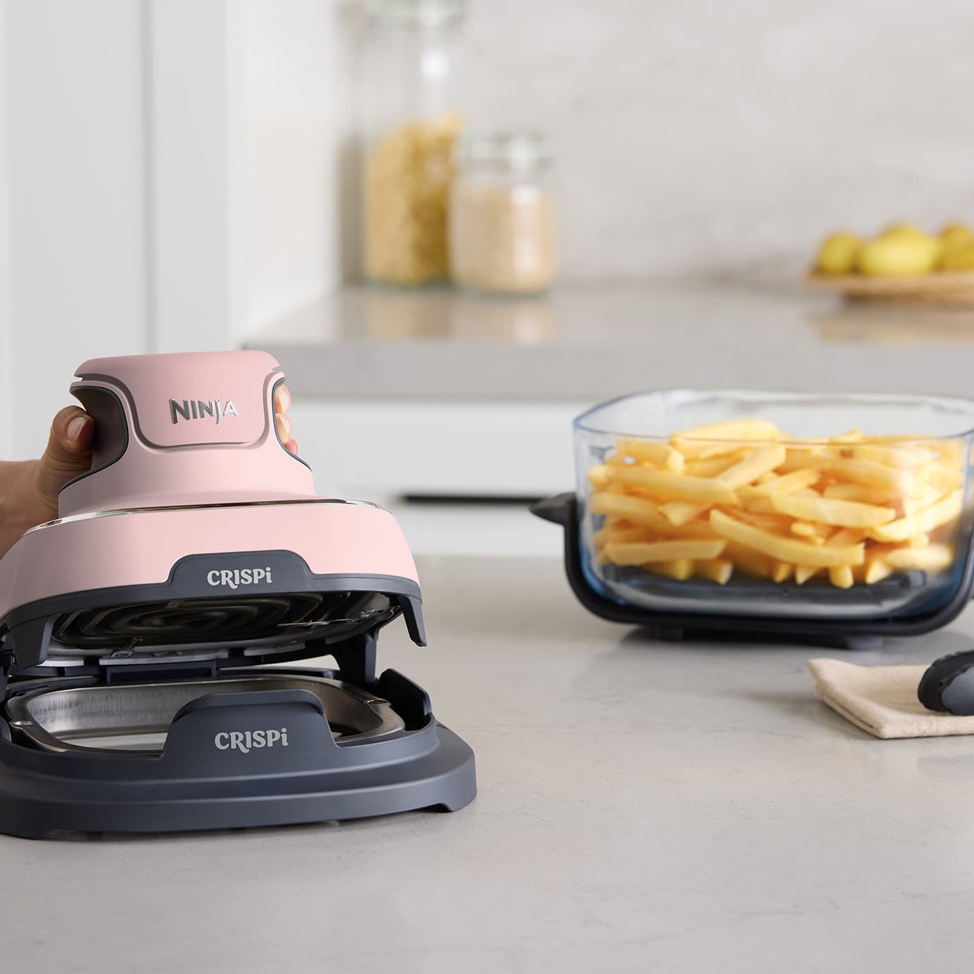 Recipientes intercambiables: para raciones familiares o individuales