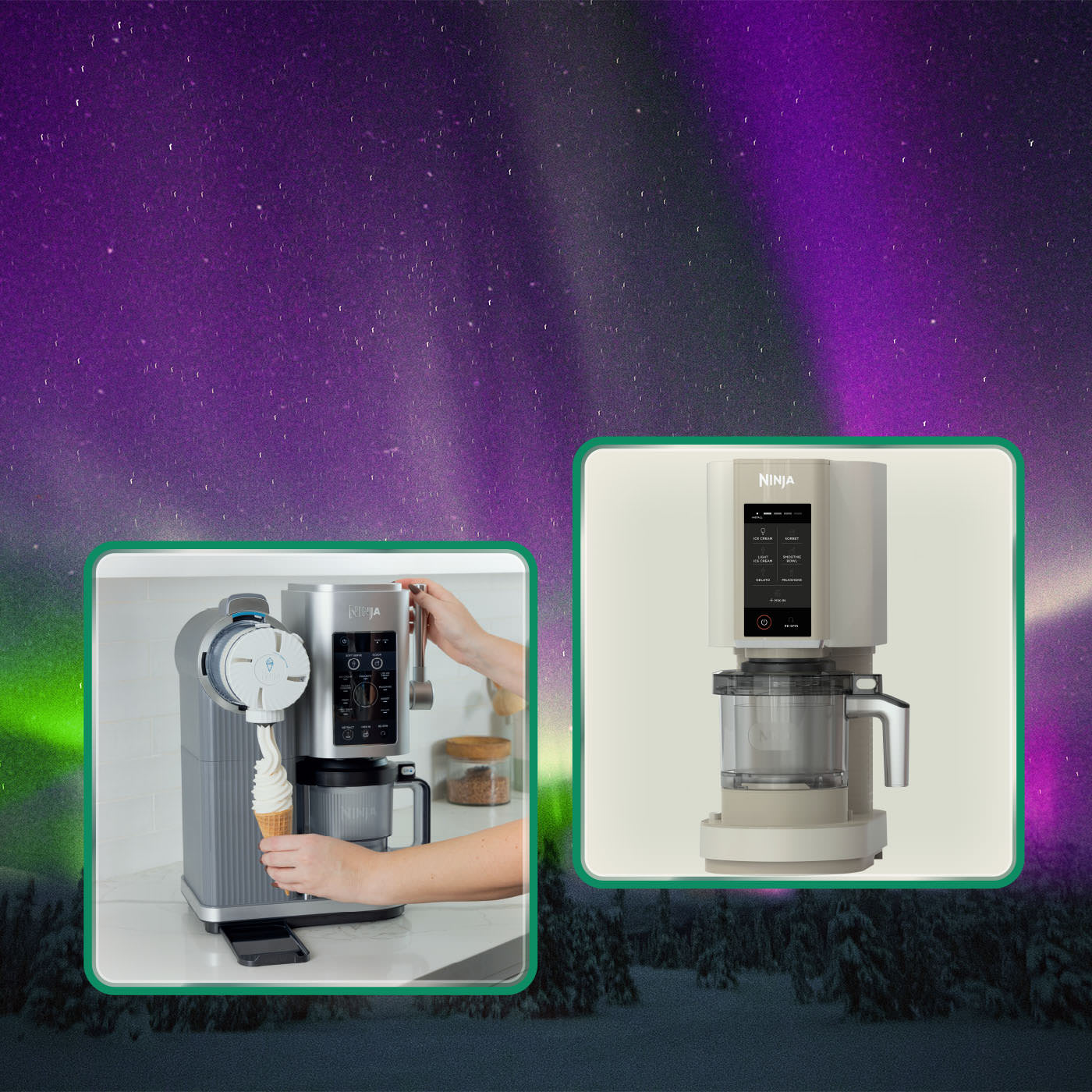 Ninja autumn deals — K32014UKCYD & MO201UKDB products on display