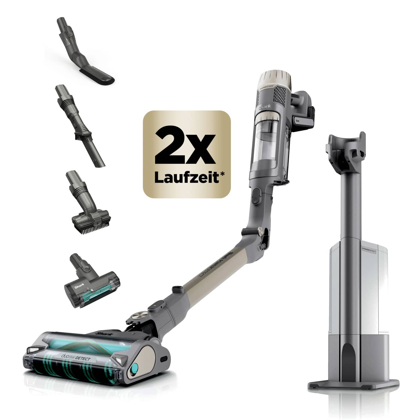 Shark PowerDetect Clean & Empty Akku-Staubsauger für Tierhaare mit Selbstentleerungssystem - IP3257EUT Produktbild