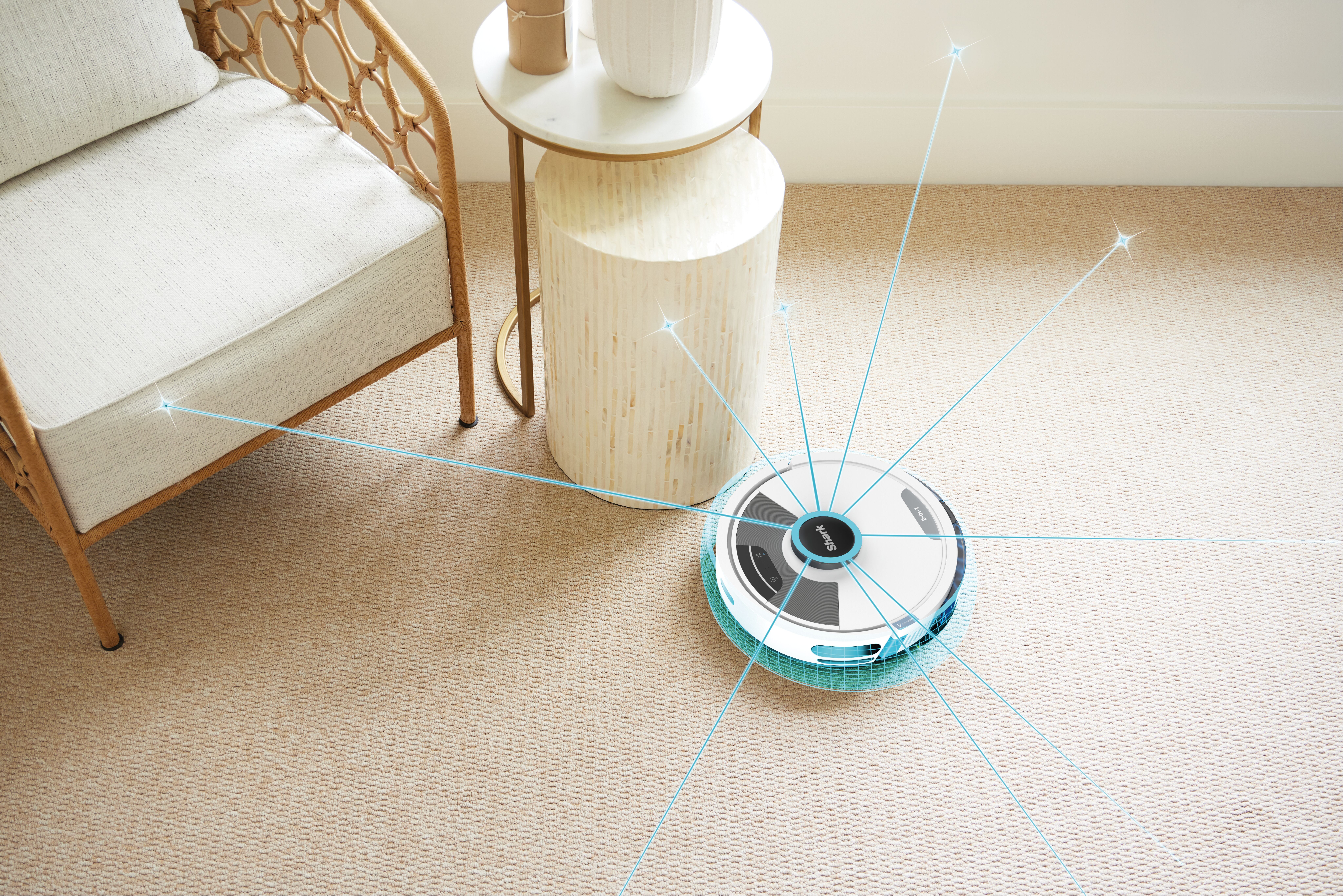 Puissance d’aspiration + lavage sonique