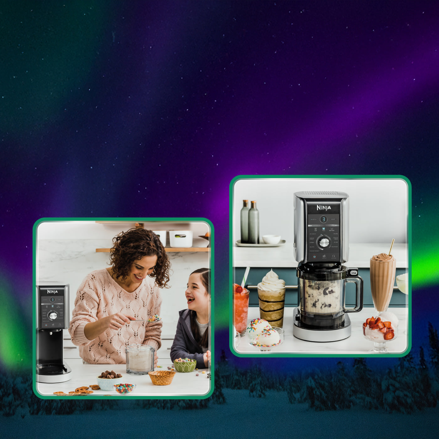 De Ninja Kitchen Slushi met enkele voorbeelddranken