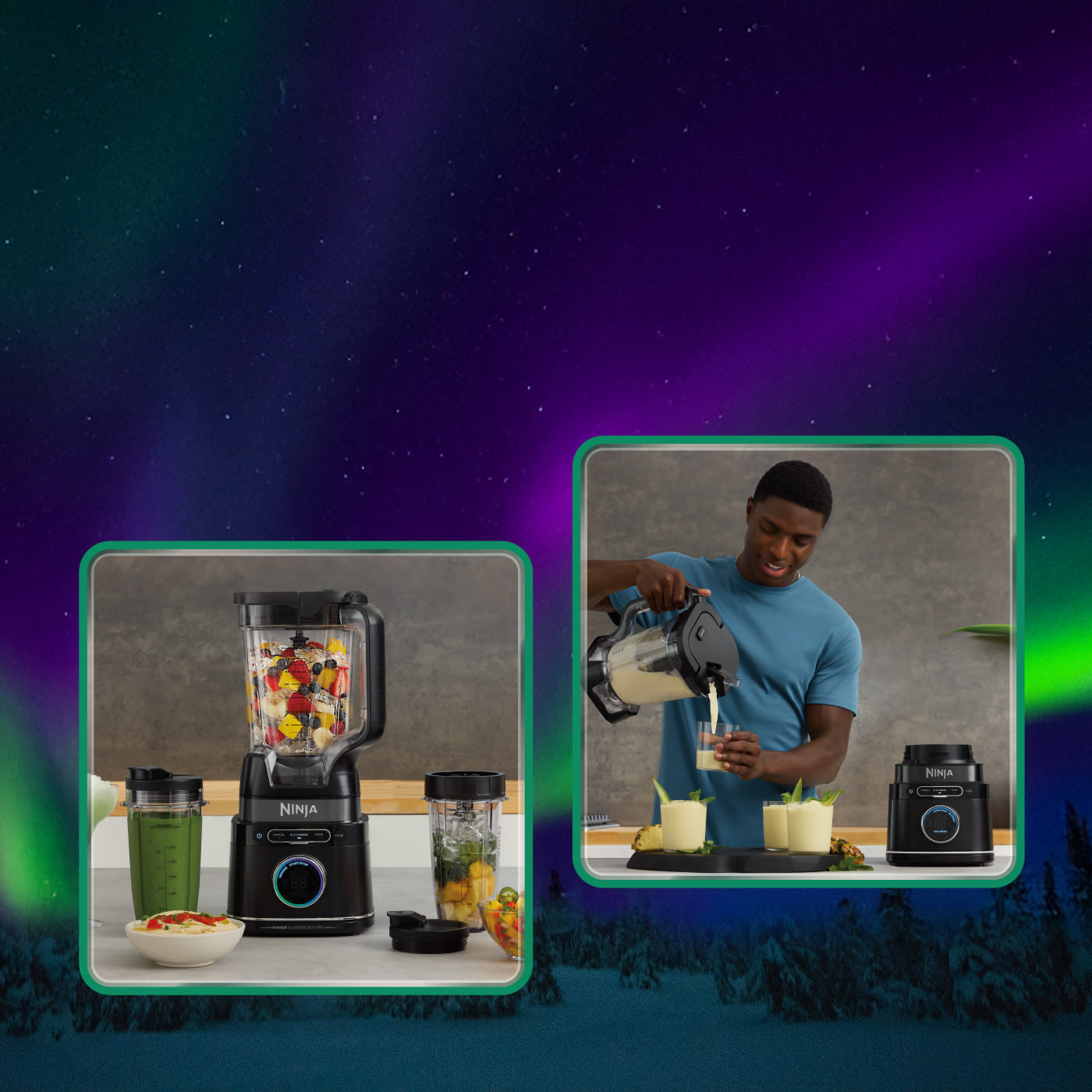 De Ninja Kitchen Slushi met enkele voorbeelddranken