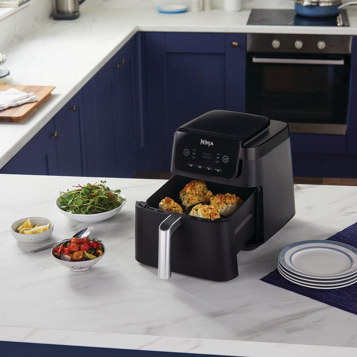 Jusqu’à 75 % de matières grasses en moins**