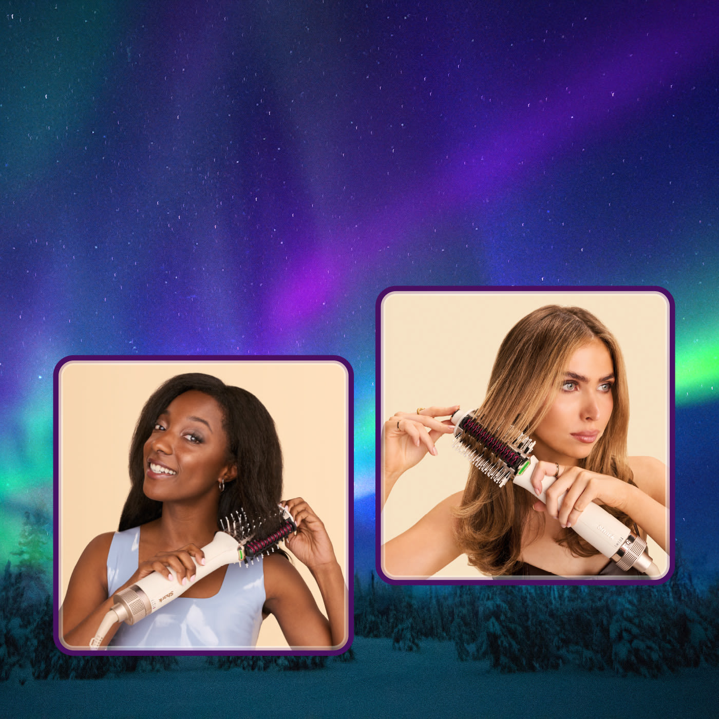 Elettrodomestici Shark per la cura dei capelli e la pulizia della casa