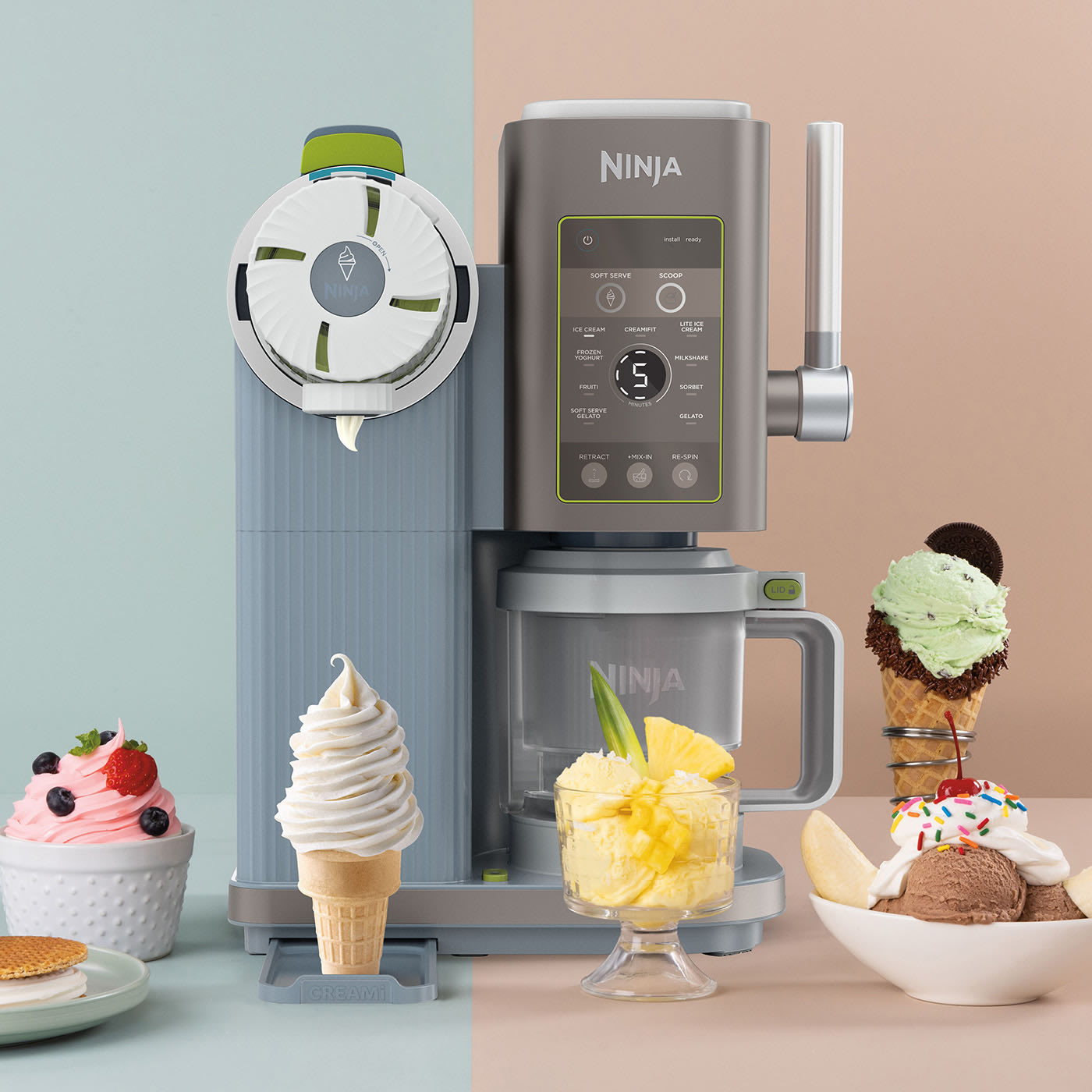 Frusna godsaker och milkshakes, på ditt sätt