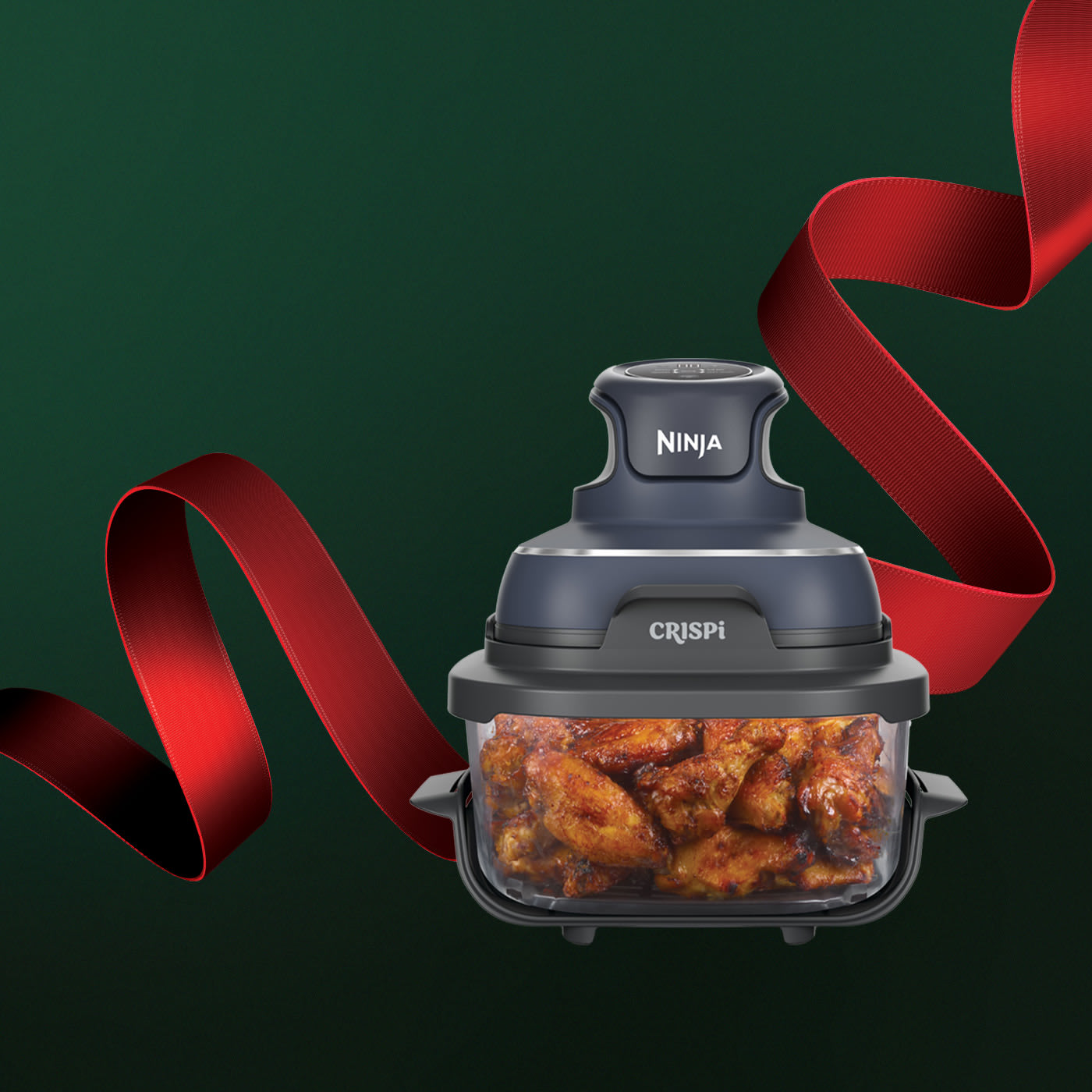 Air Fryer modulaire en verre Ninja CRISPi coloris Cyber Space