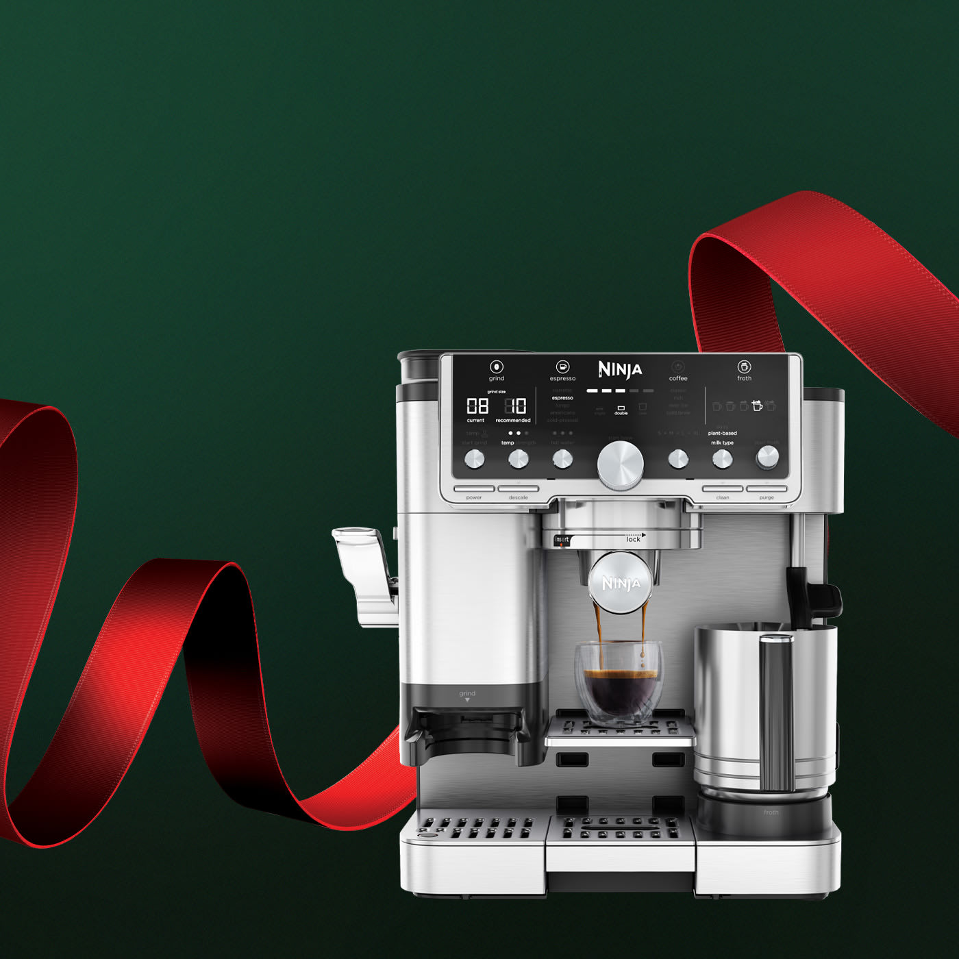 Immagine dei prodotti Ninja con sfondo aurora boreale