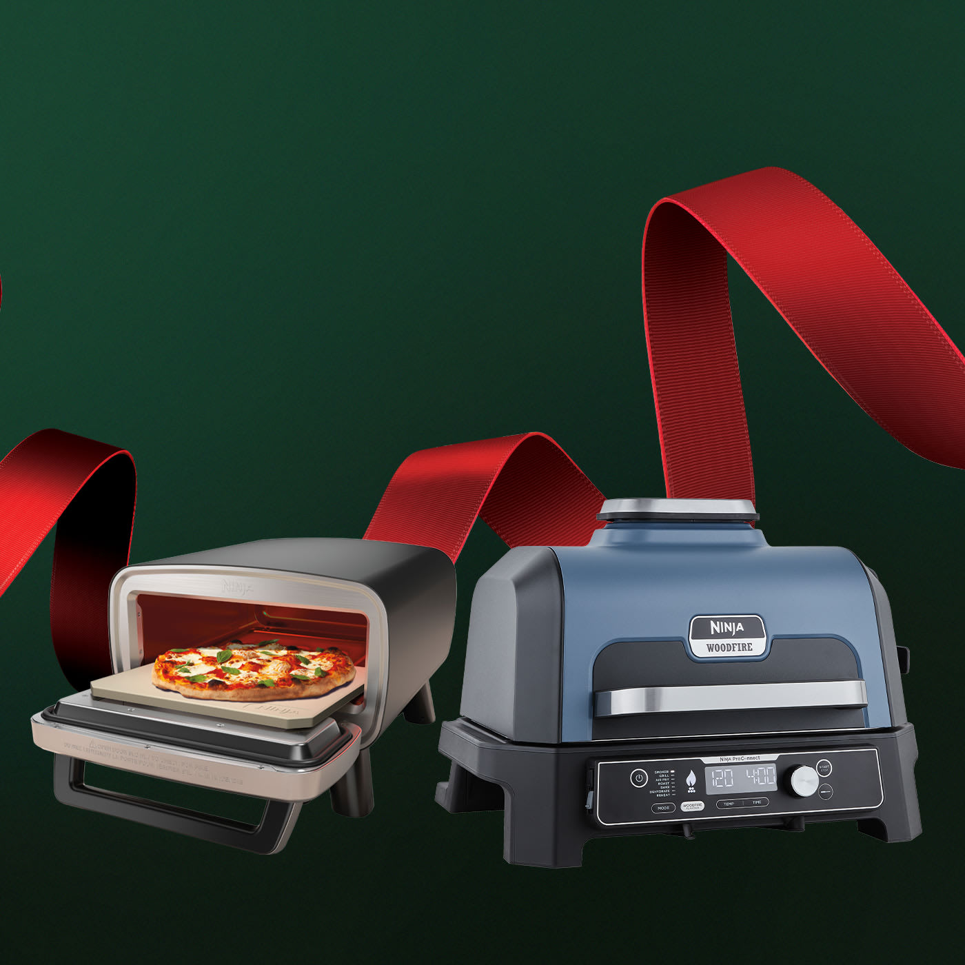 Immagine dei prodotti Ninja con sfondo aurora boreale