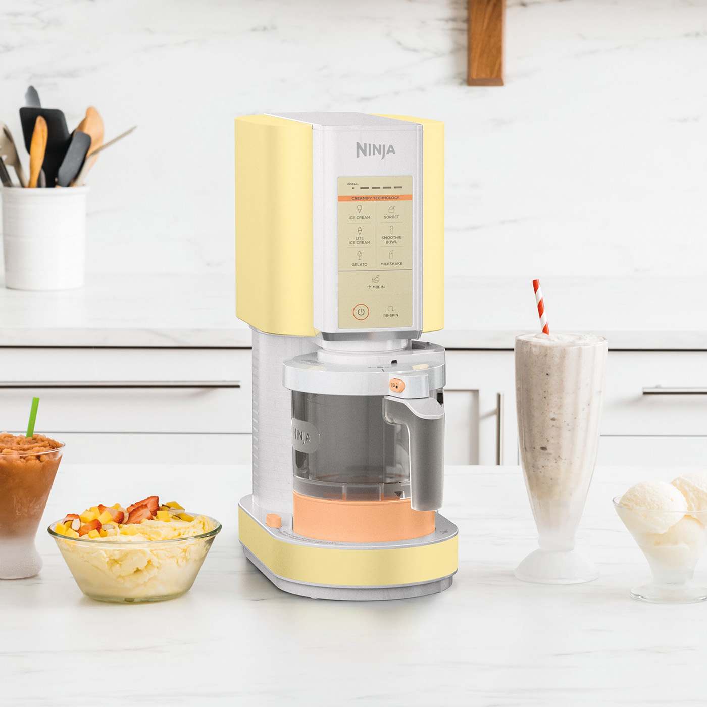 Fill, freeze, process, enjoy