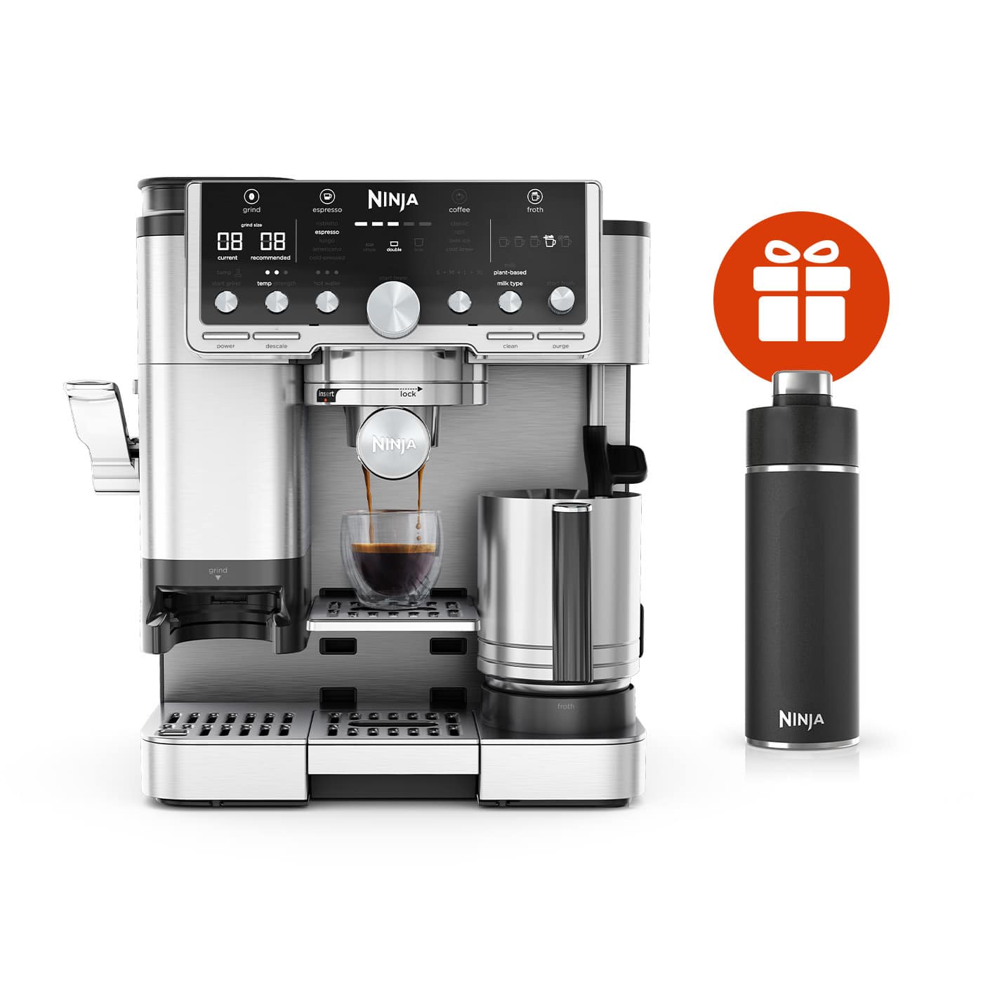 Cafetera Expresso 3 en 1 Ninja Luxe Caf&eacute; Pro ES701EU product photo