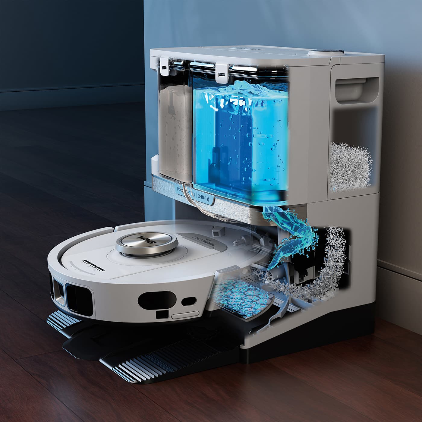 Base con funci&oacute;n autovaciado (hasta 60 d&iacute;as)