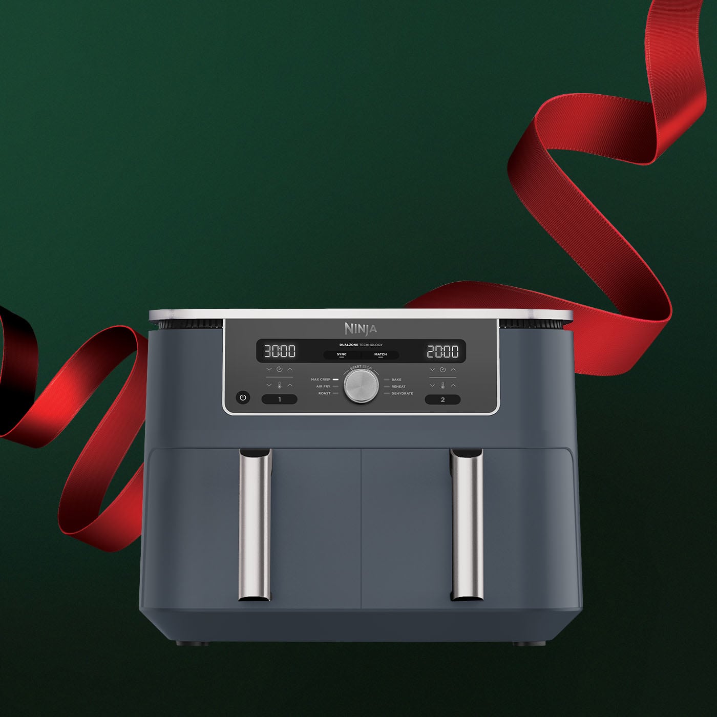 Air Fryer modulaire en verre Ninja CRISPi coloris Cyber Space