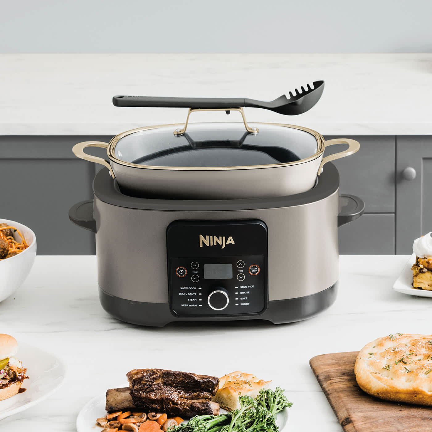 Cook up to 8 portions