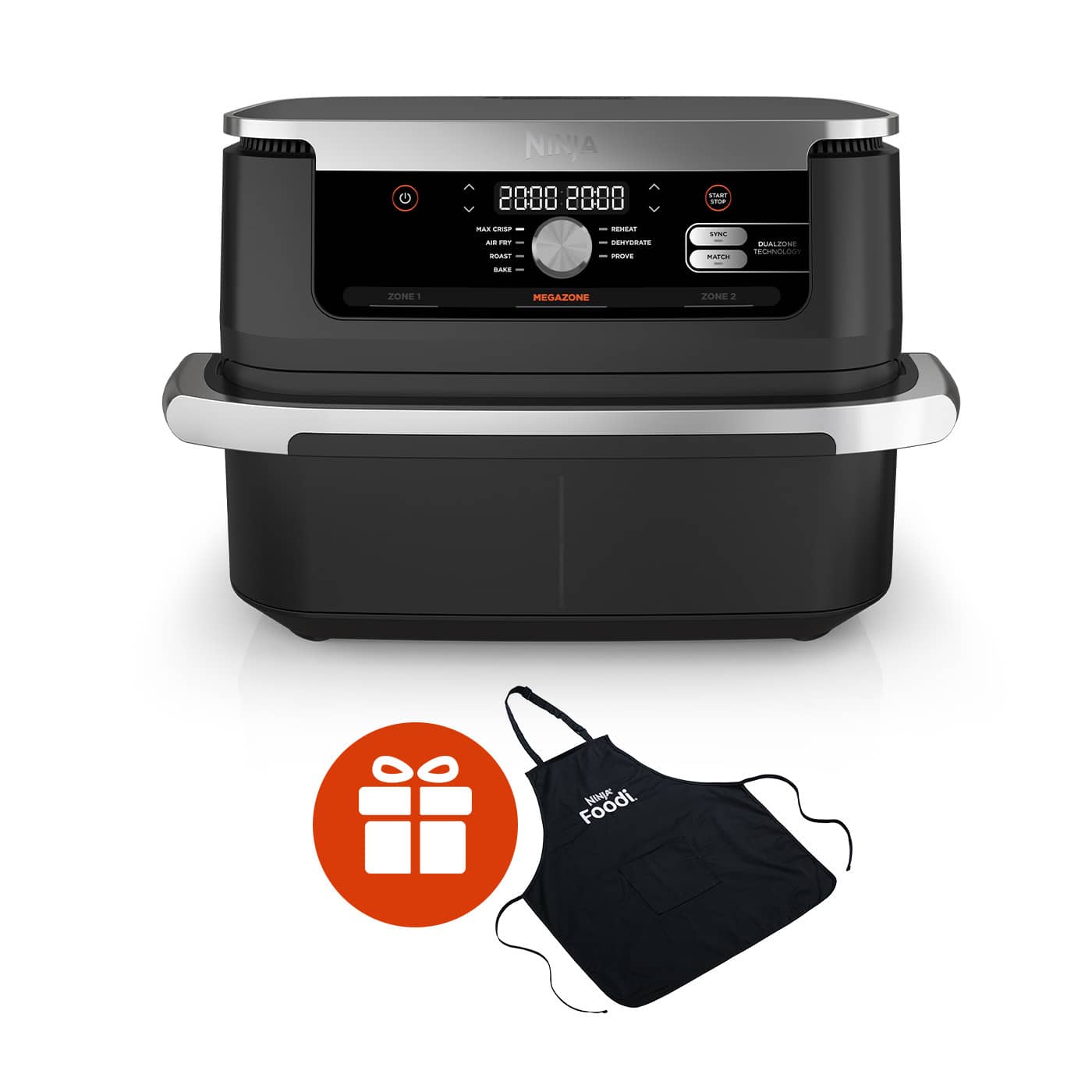 Friggitrice ad aria&nbsp;Ninja FlexDrawer da 10,4 L&nbsp;AF500EU product photo