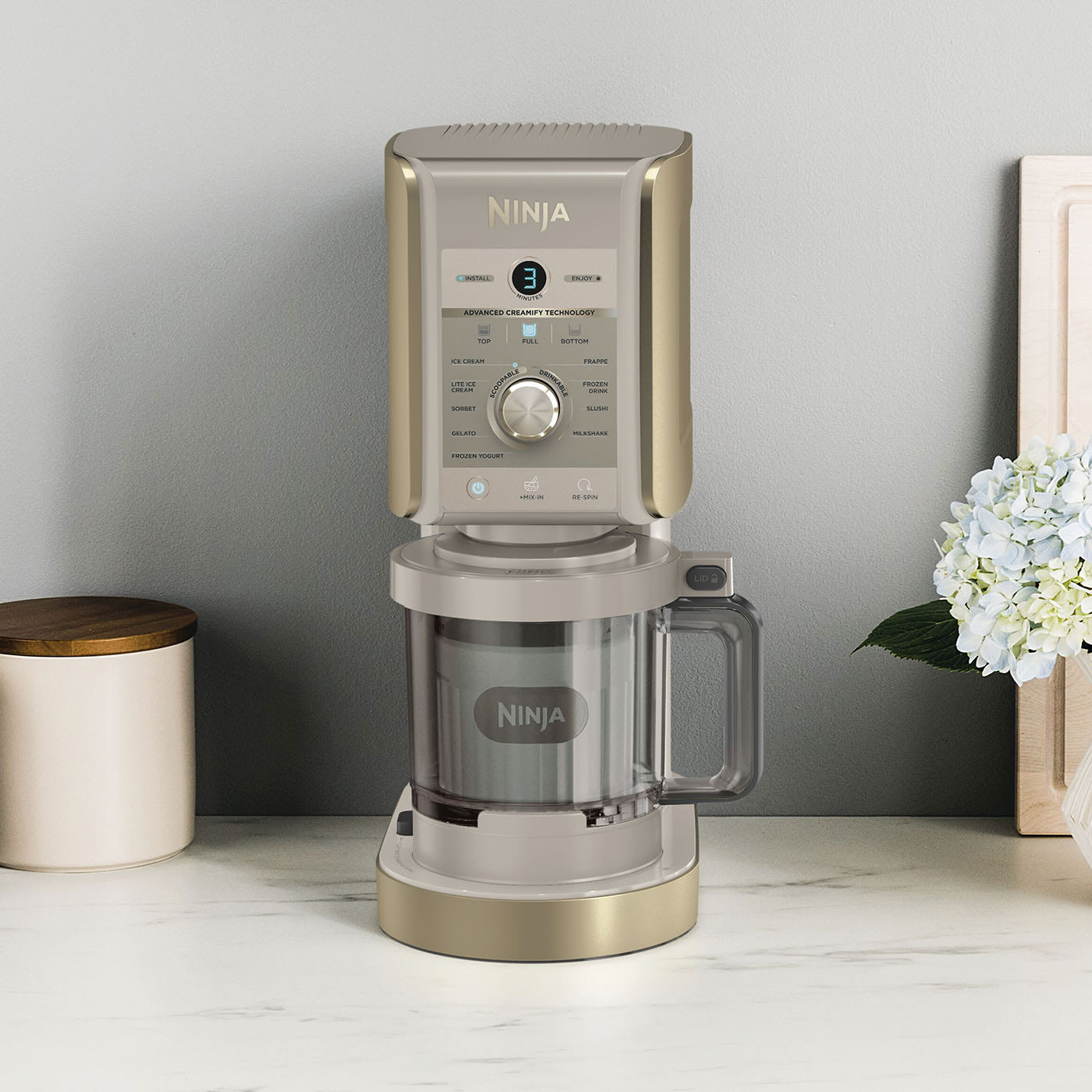 Two flavours in one base