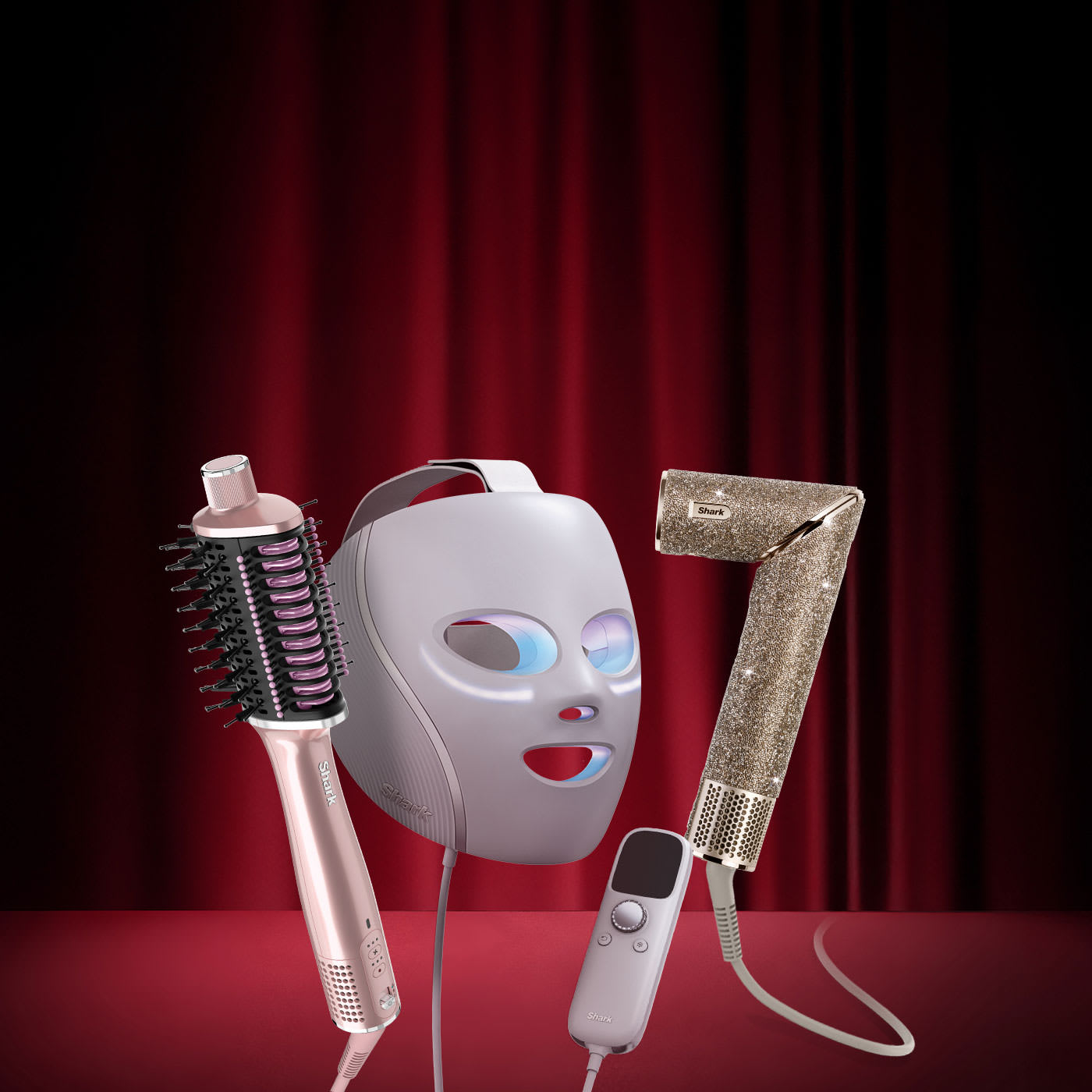 Shark Highlight Produkte: CryoGlow LED Maske Shark Glam Multistyler