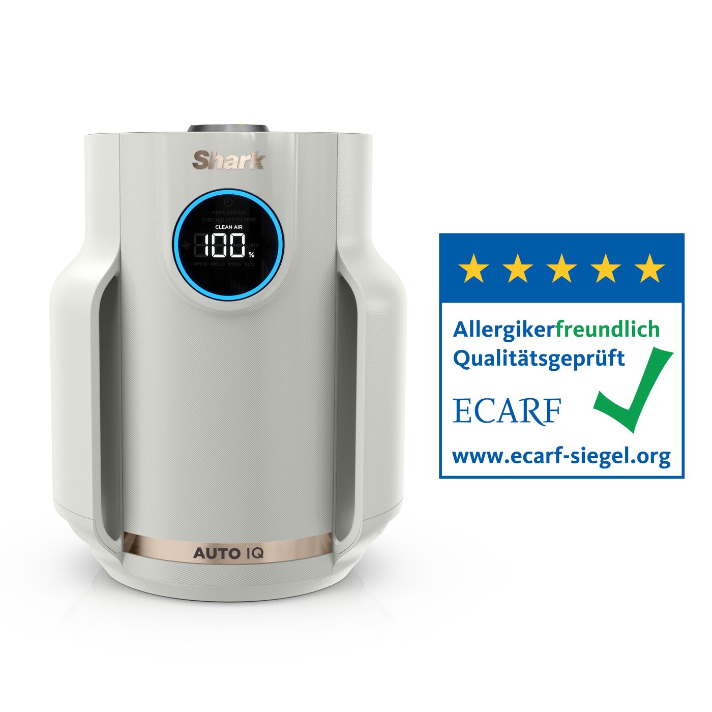 Shark NeverChange Luftreiniger Compact Pro f&uuml;r bis zu 5 Jahre HP072EU Produktbild