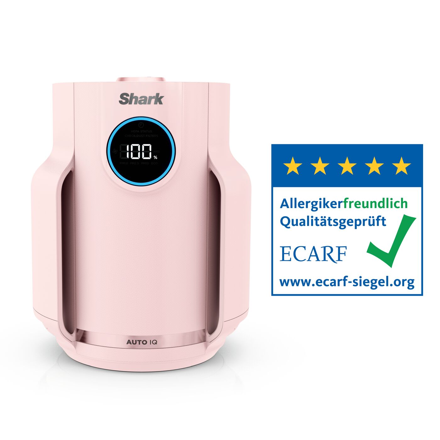 Shark NeverChange Luftreiniger Compact Pro f&uuml;r bis zu 5 Jahre - Quartz HP072EUPK Produktbild