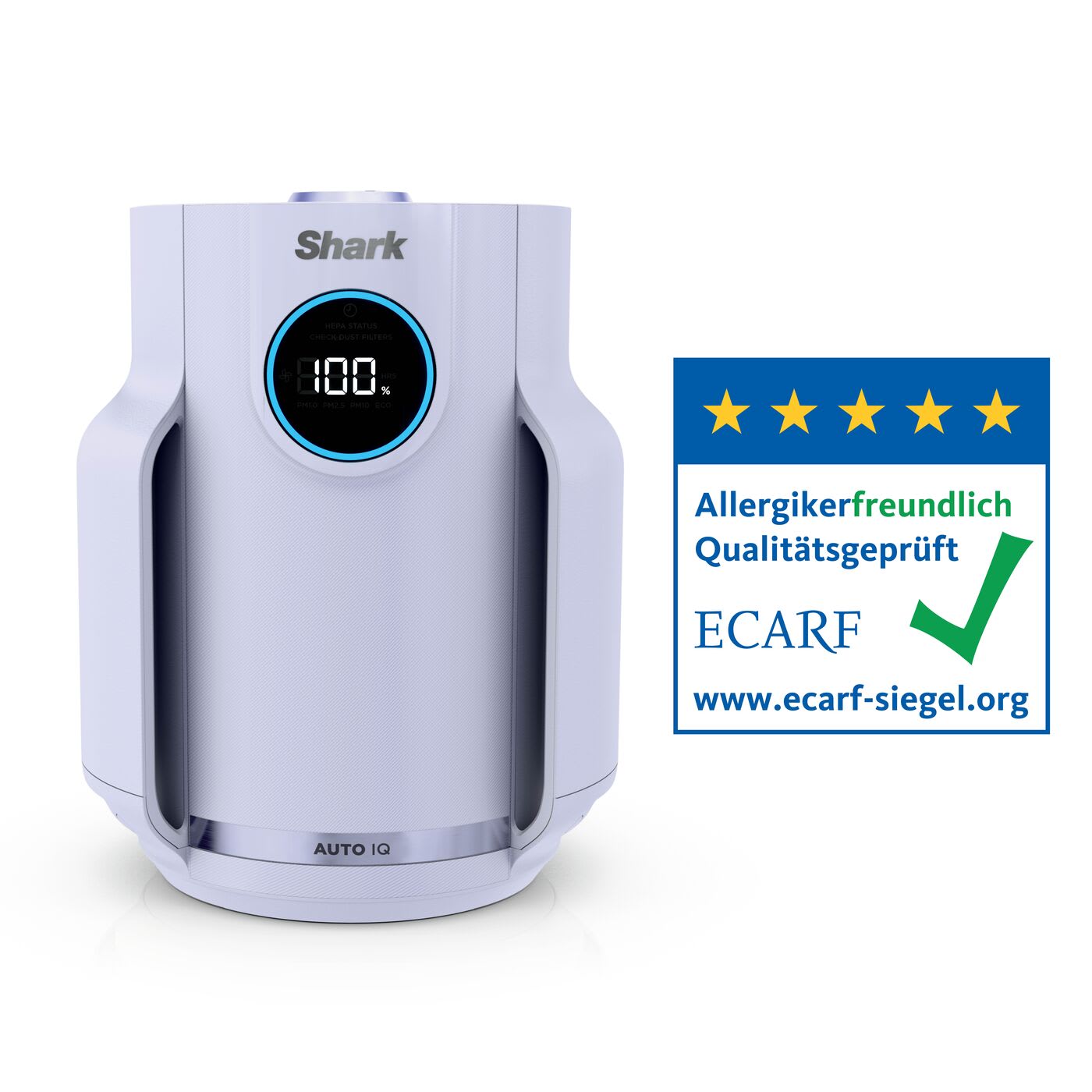 Shark NeverChange Luftreiniger Compact Pro f&uuml;r bis zu 5 Jahre - Lila HP072EUPL Produktbild