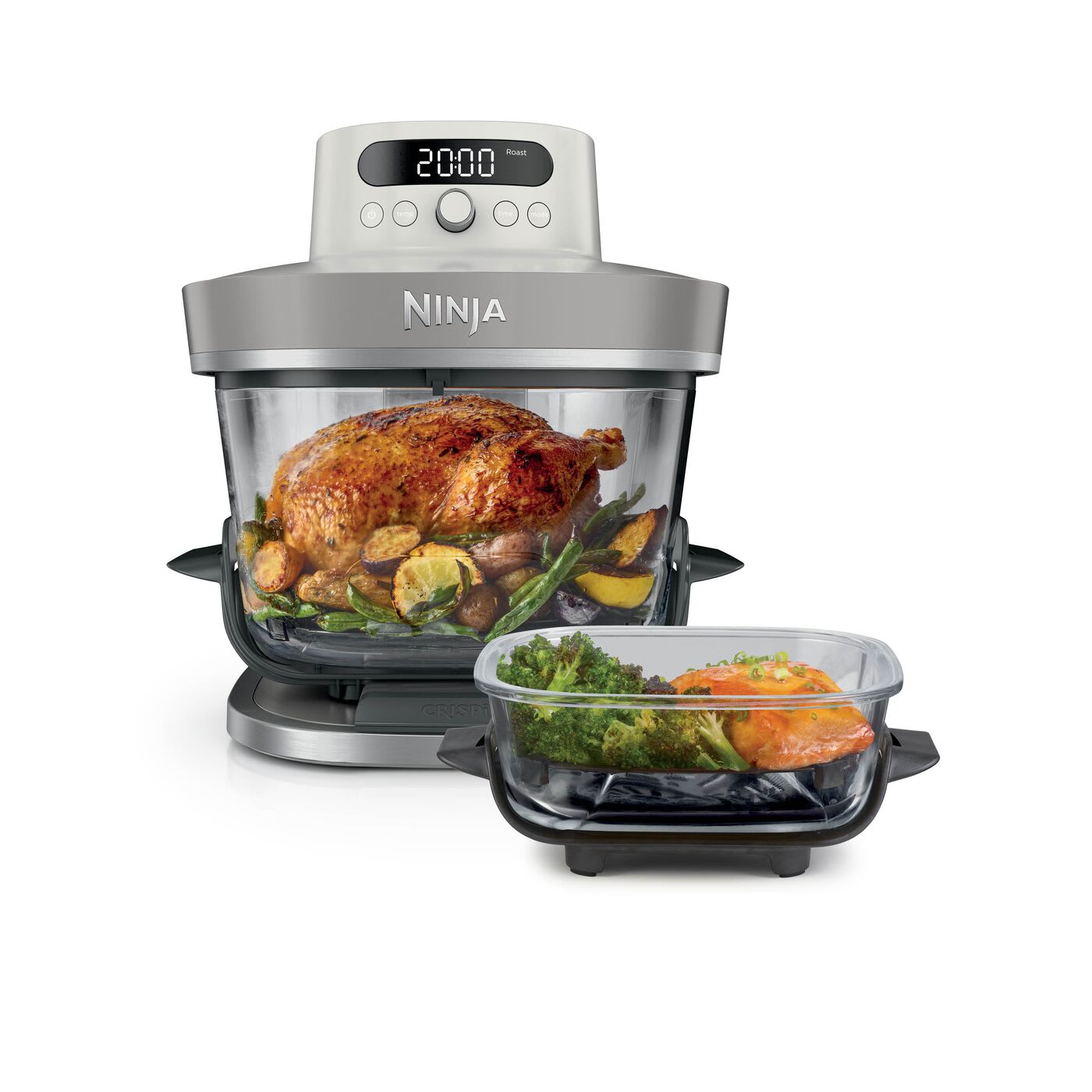 Ninja CRISPi PRO 7-in-1 Glass Air Fryer - Bone AS101UKLG product photo