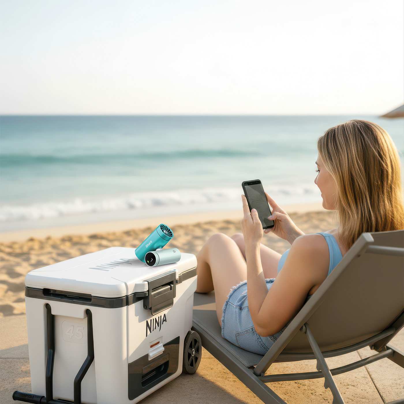 The powerful and portable cooling system that fits in your hand