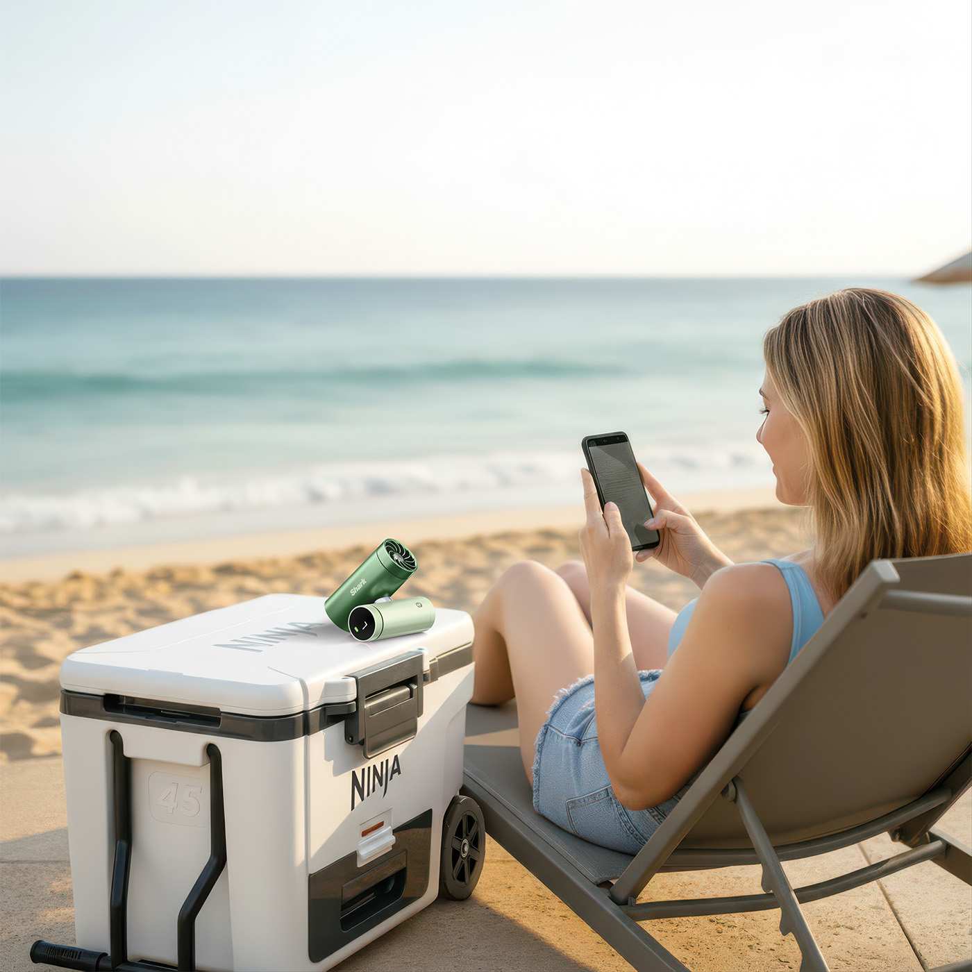 The powerful and portable cooling system that fits in your hand