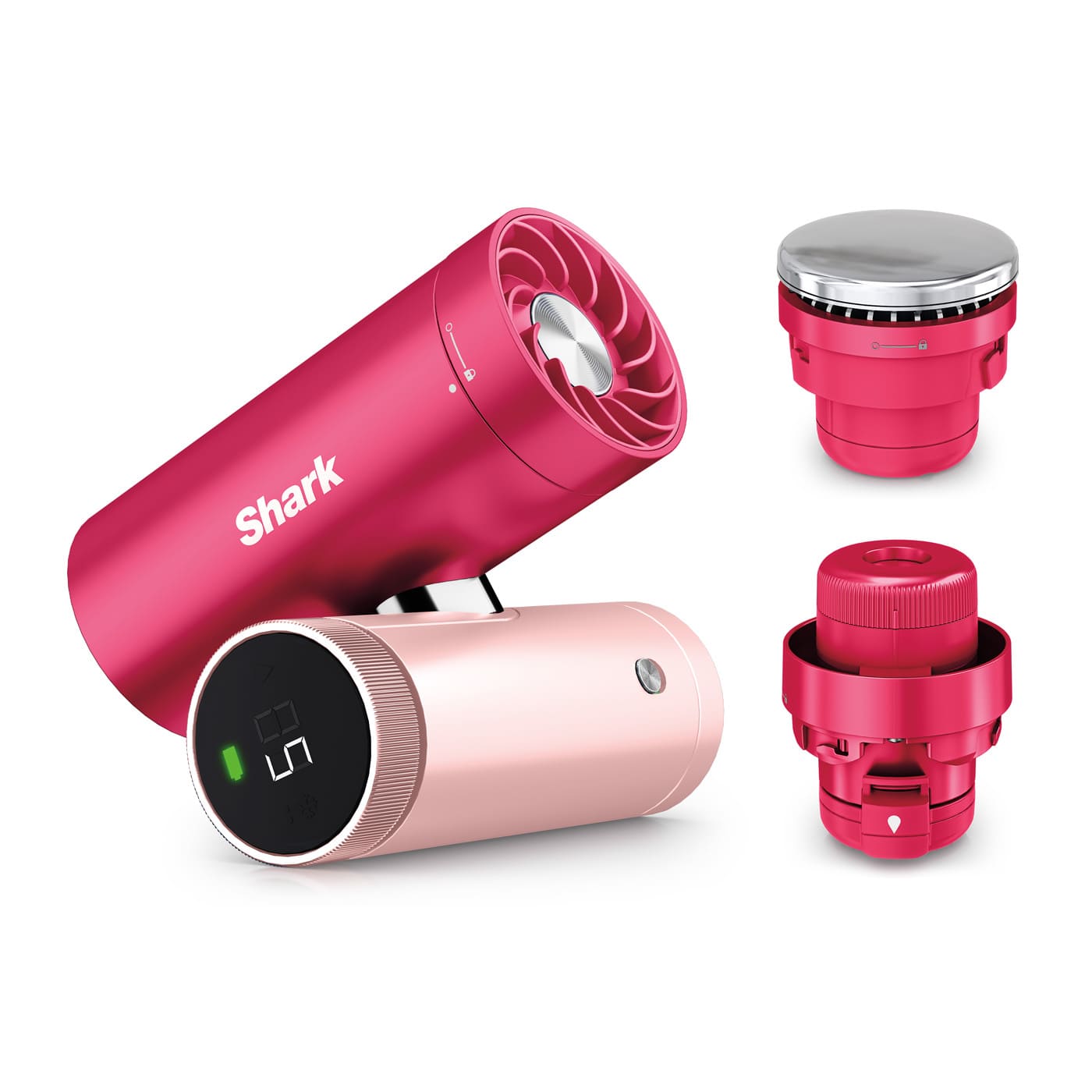 Shark ChillPill 3-in-1 Fan, Mist & InstaChill System &ndash; Dragon Fruit FA022UKPK product photo